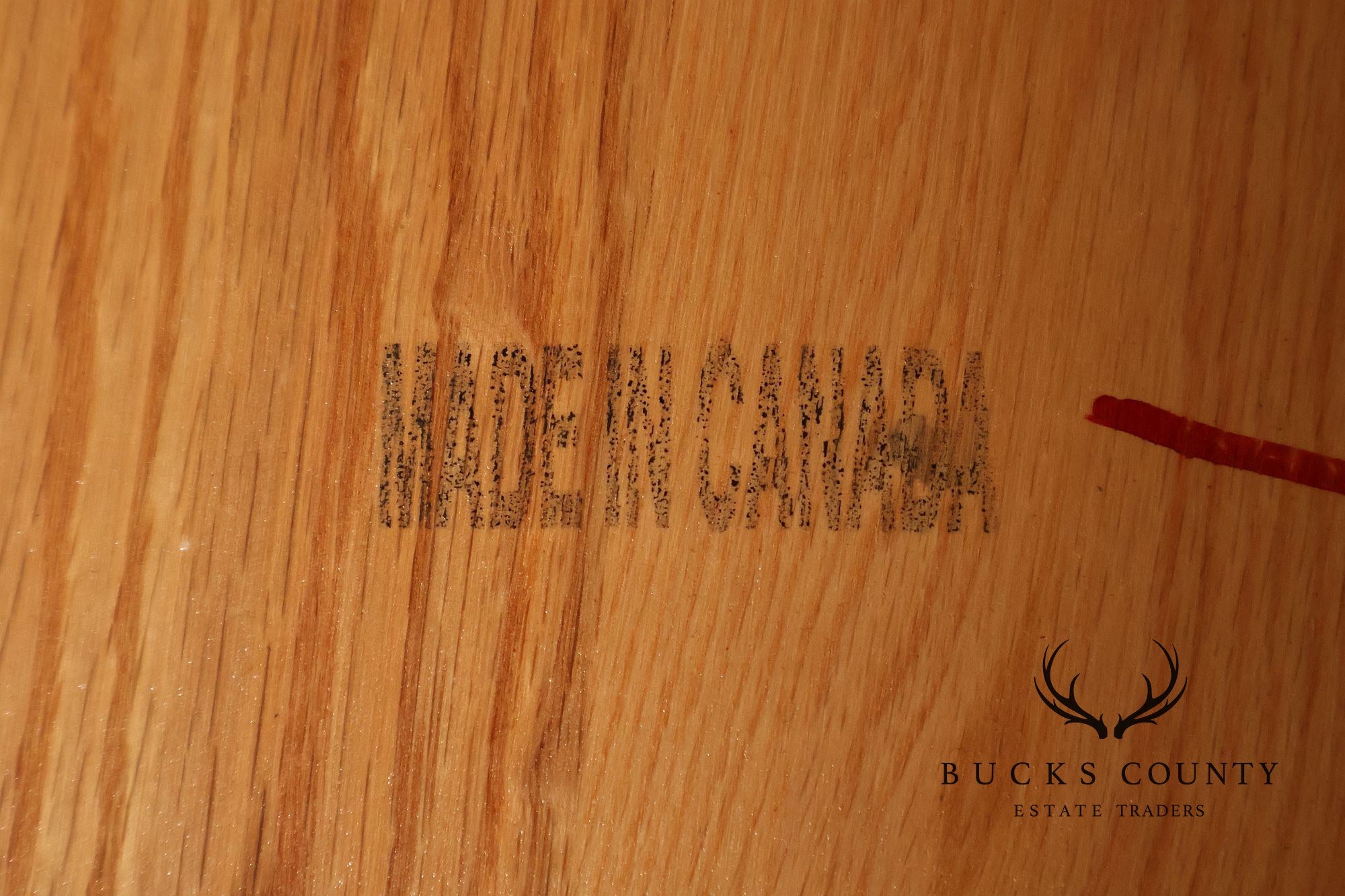 Farmhouse Style Oak Expandable Dining Table