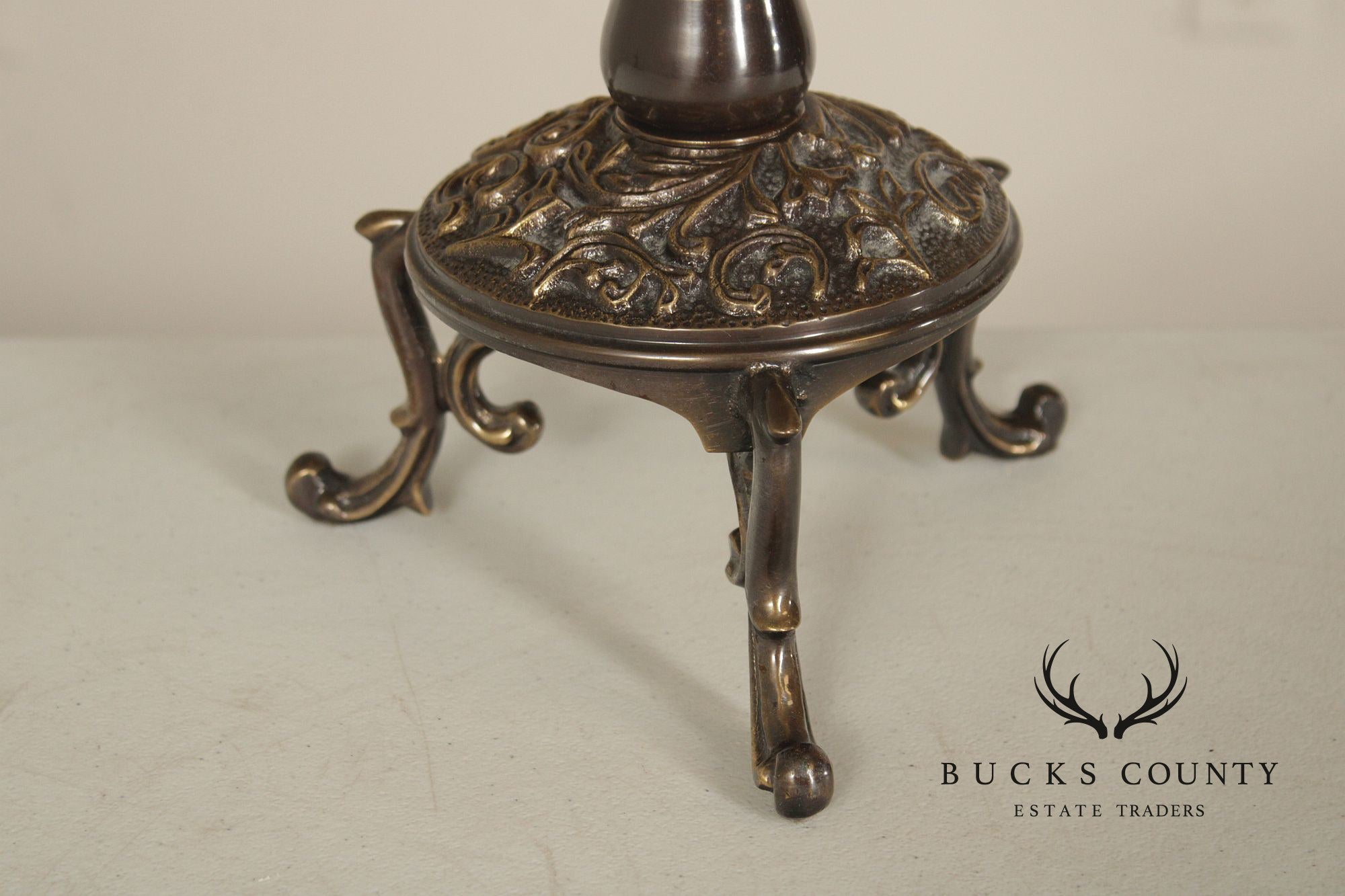 Frederick Cooper Rococo Style Brass Table Lamp