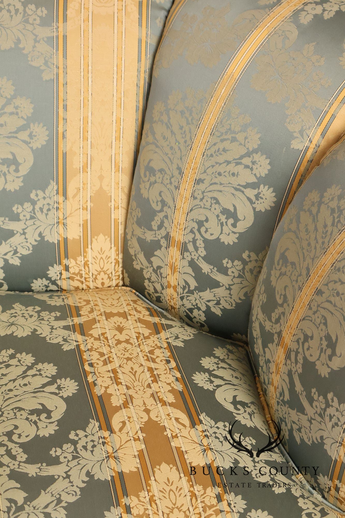 Kindel Custom Upholstered Channel Back Sofa