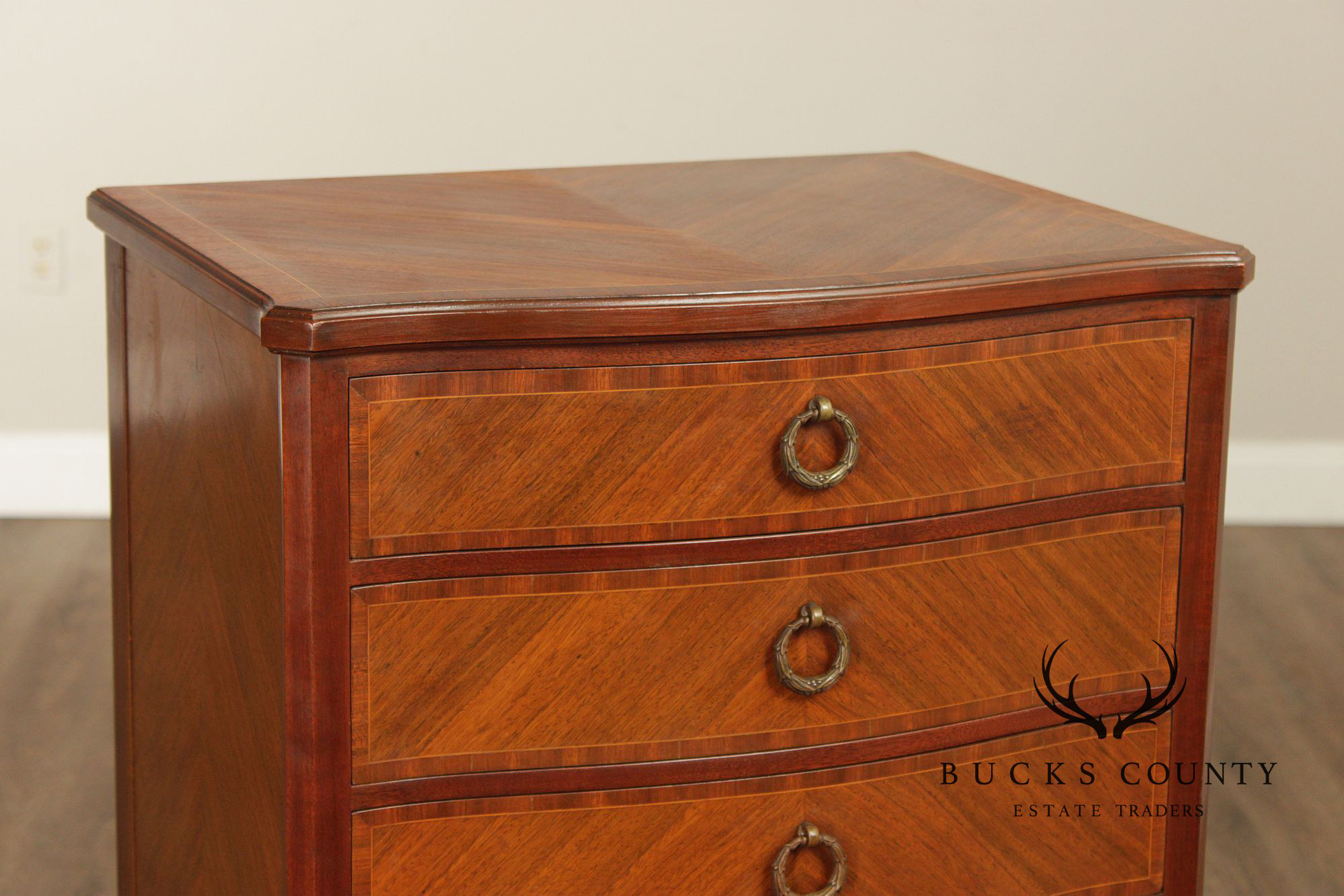 Schmieg & Kotzian Louis XV Style Satinwood Lingerie Chest