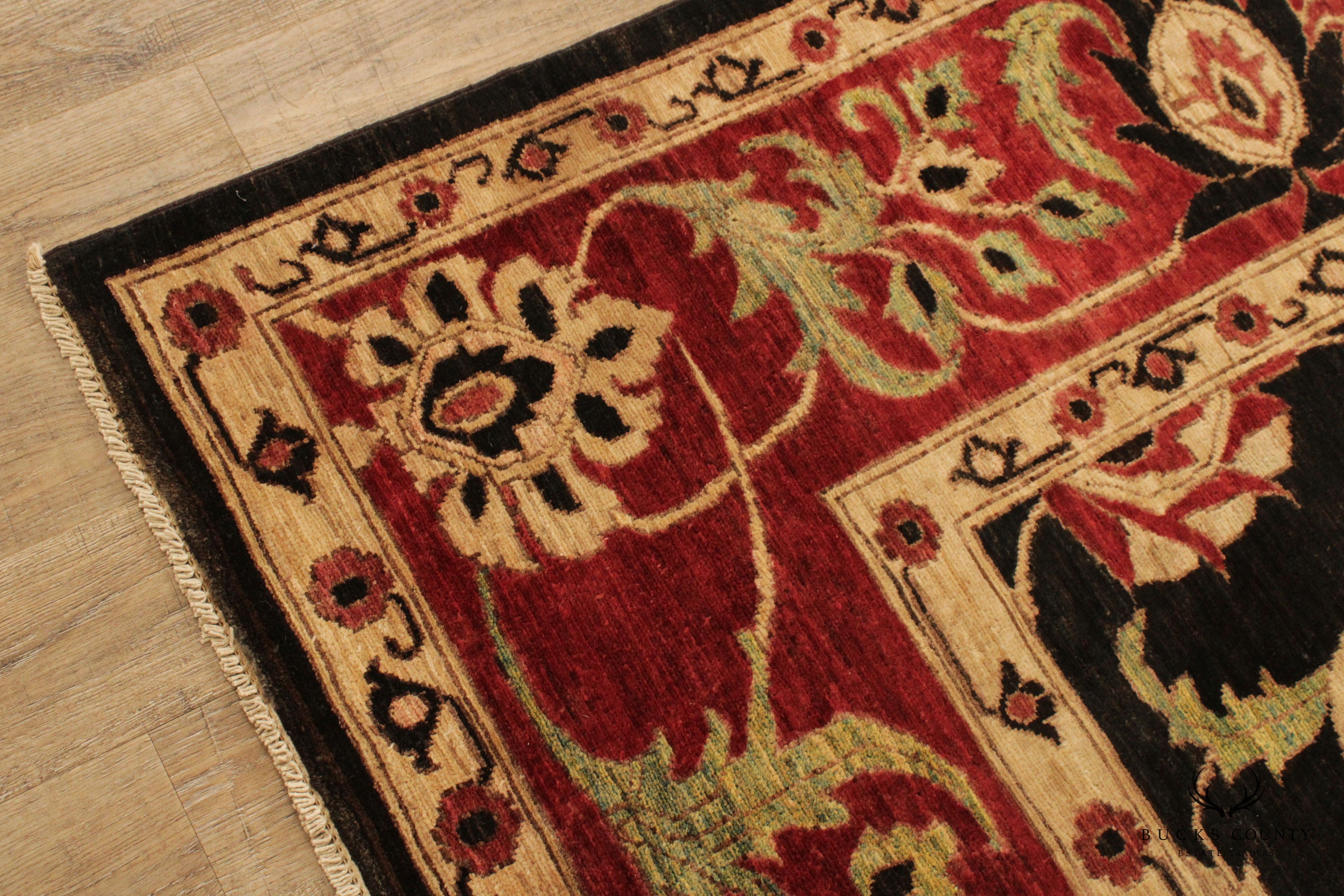 Persian Sultanabad Wool Area Rug 8' X 12'