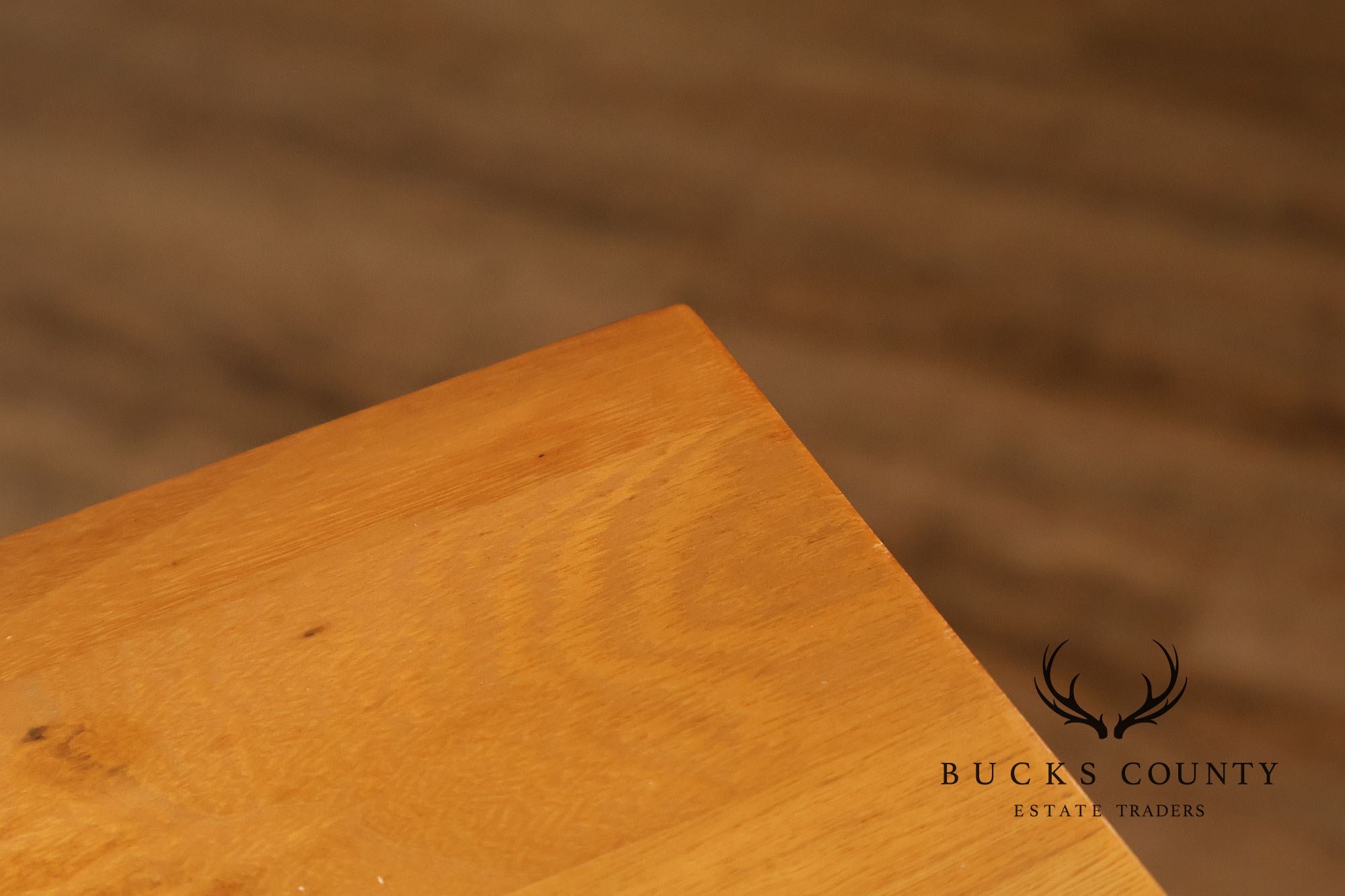 Mid Century Modern Pine Nightstand