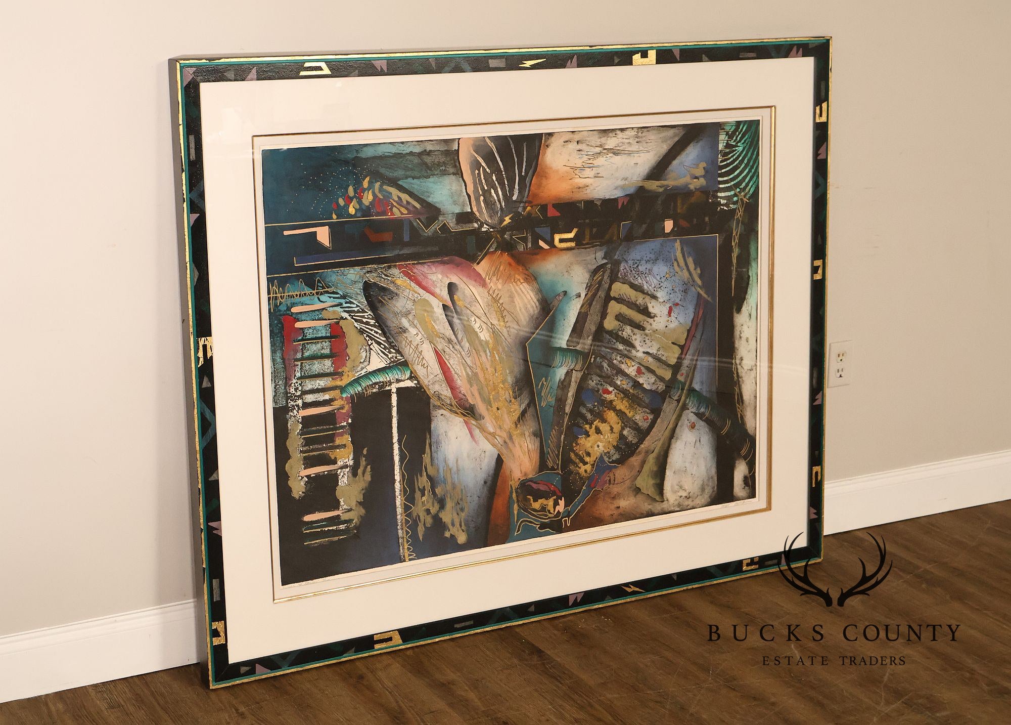 Robert Kostuck "Wings Of Passion" Signed Framed Print