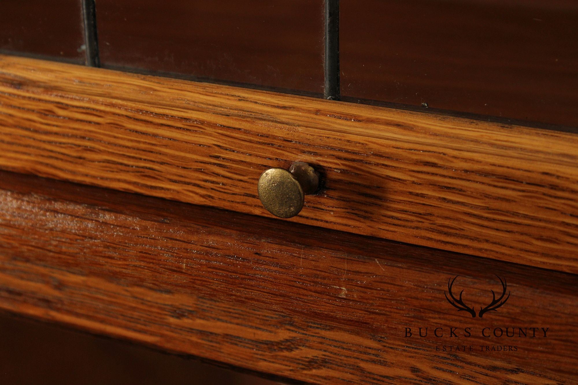 Globe Wernicke Antique Oak Four-Section Barrister Bookcase