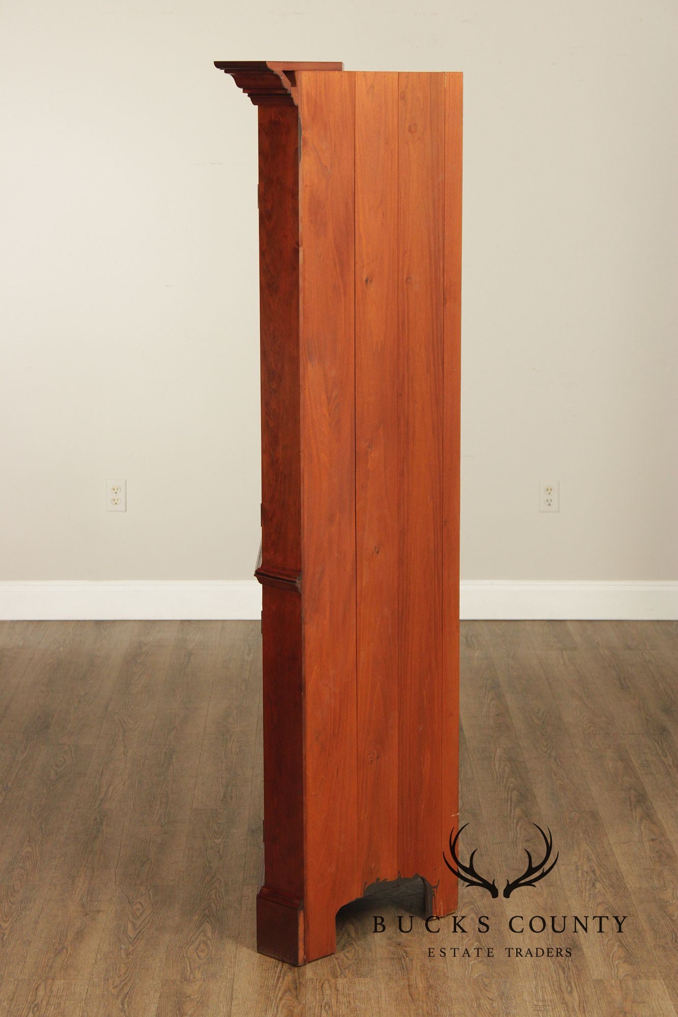 Chippendale Style Benchmade Cherry Corner Cabinet