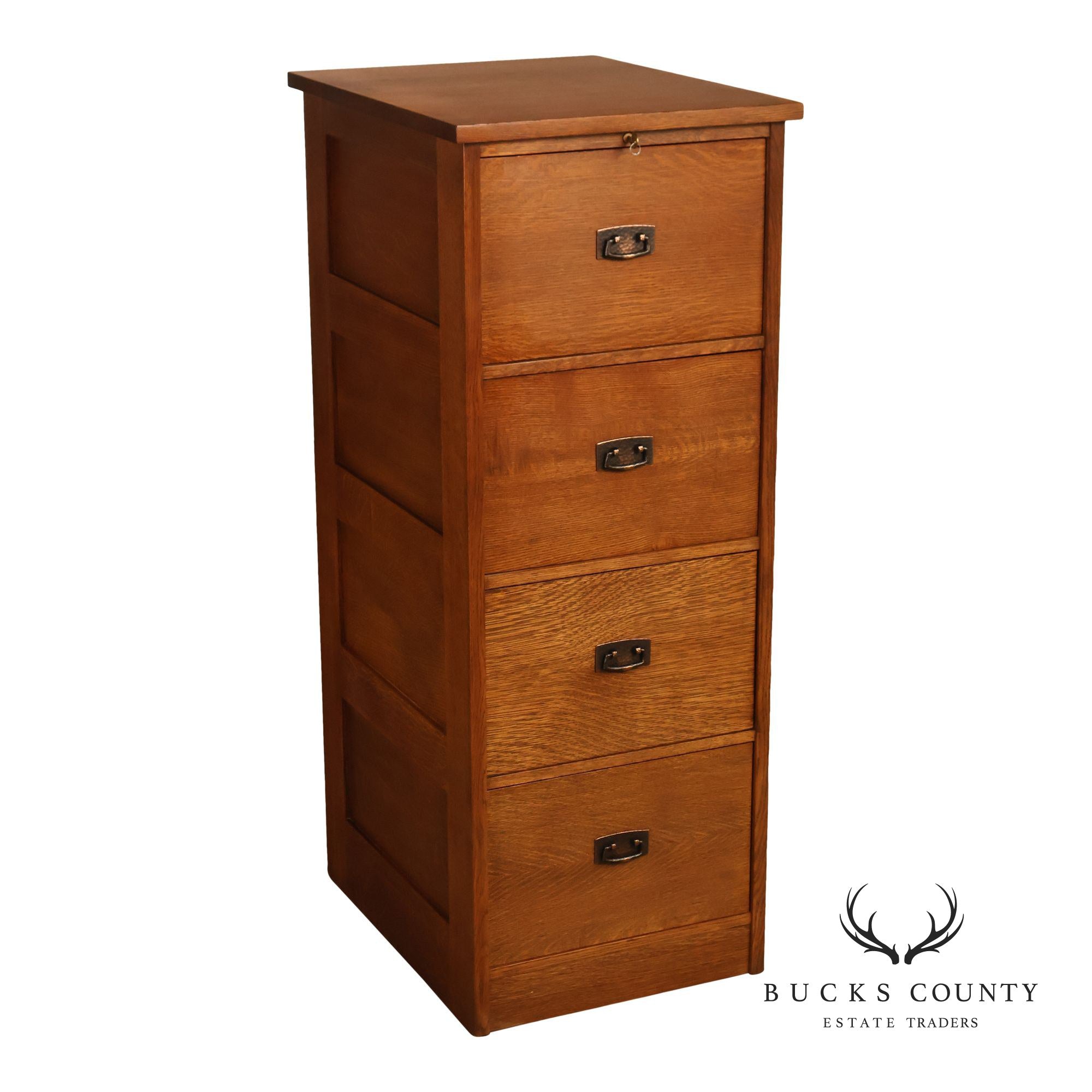Stickley Mission Collection Oak Filing Cabinet