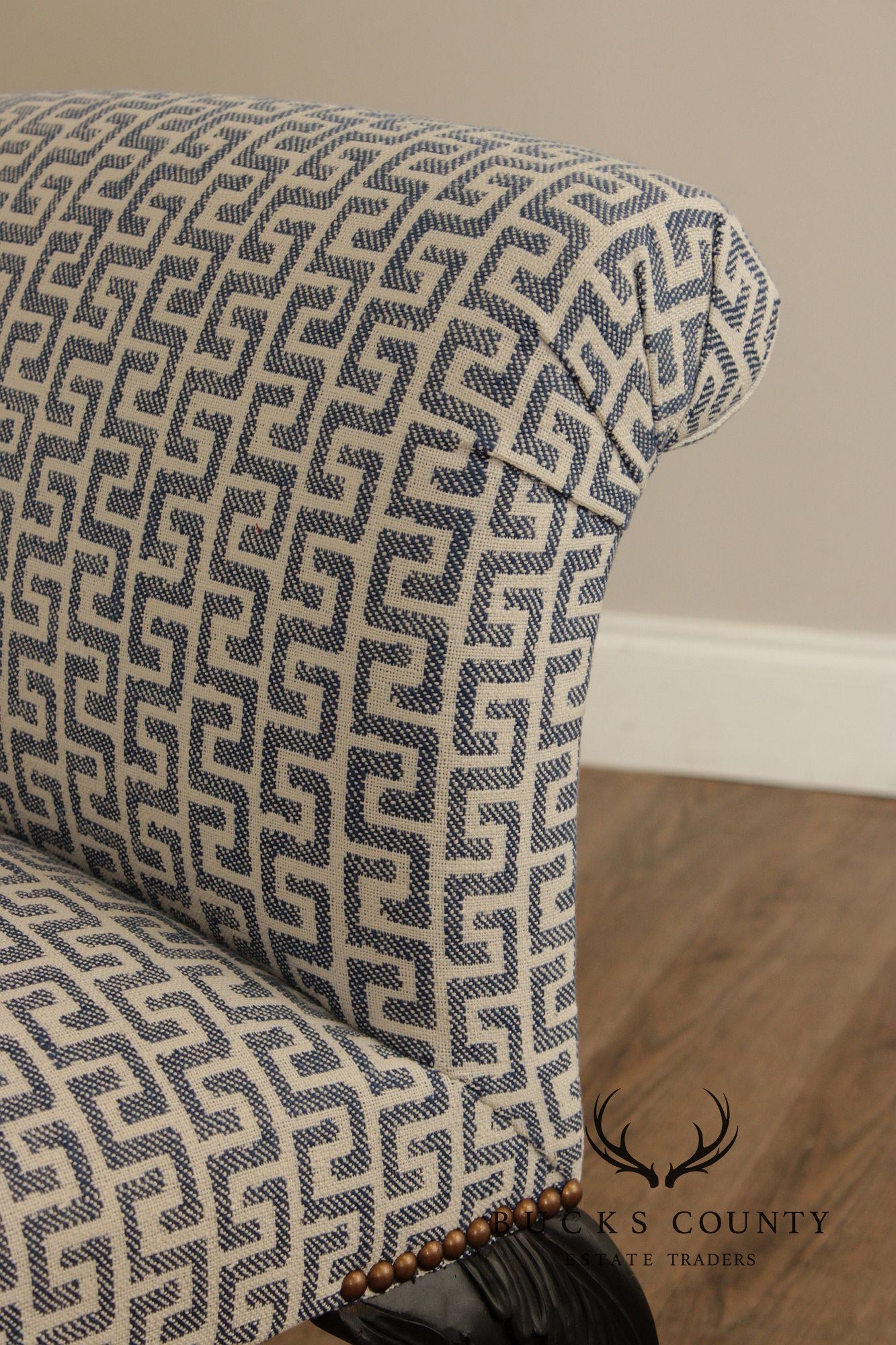 Chippendale Style Ball and Claw Foot Window Seat