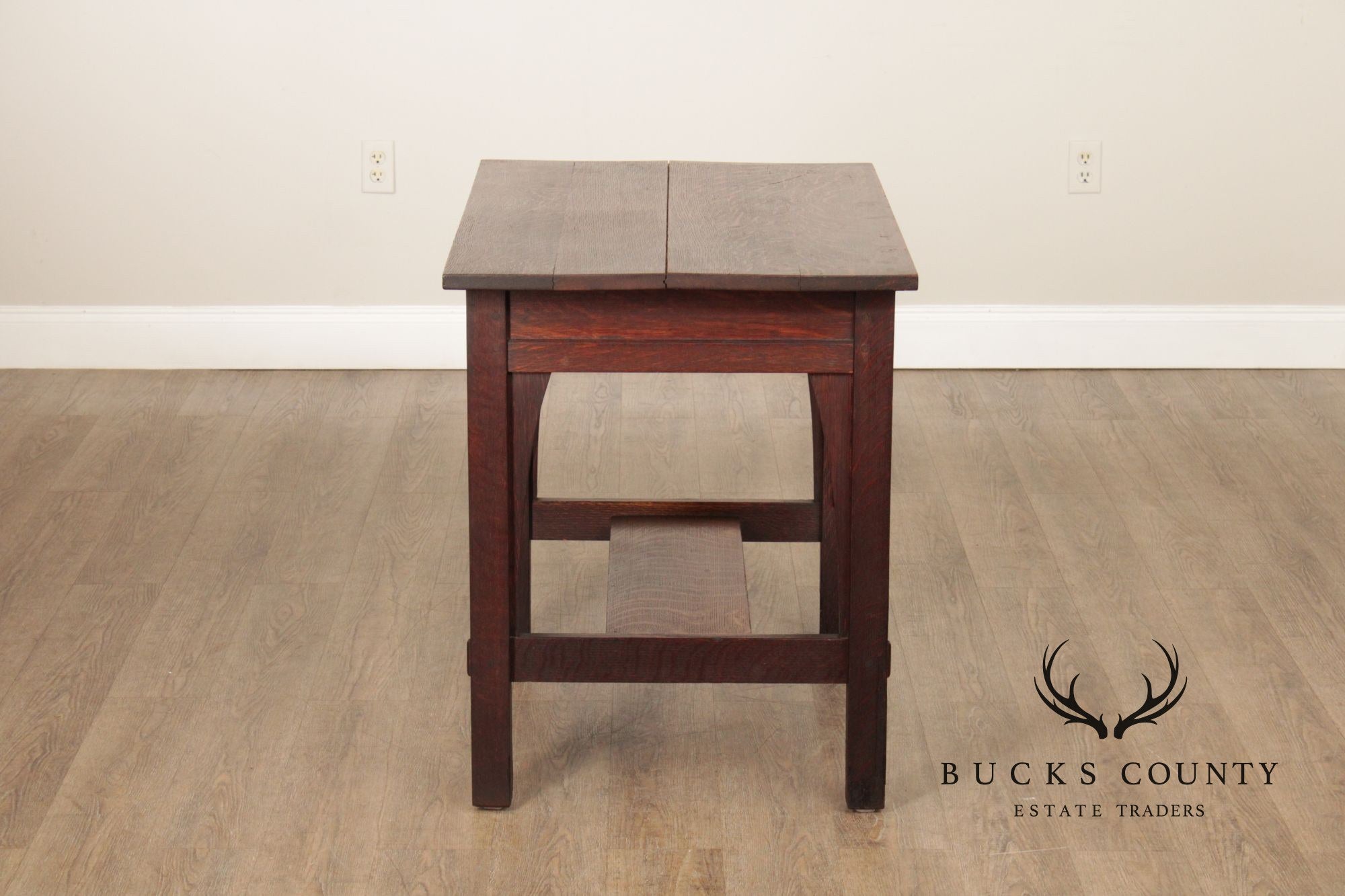 Gustav Stickley Antique Mission Oak Library Table