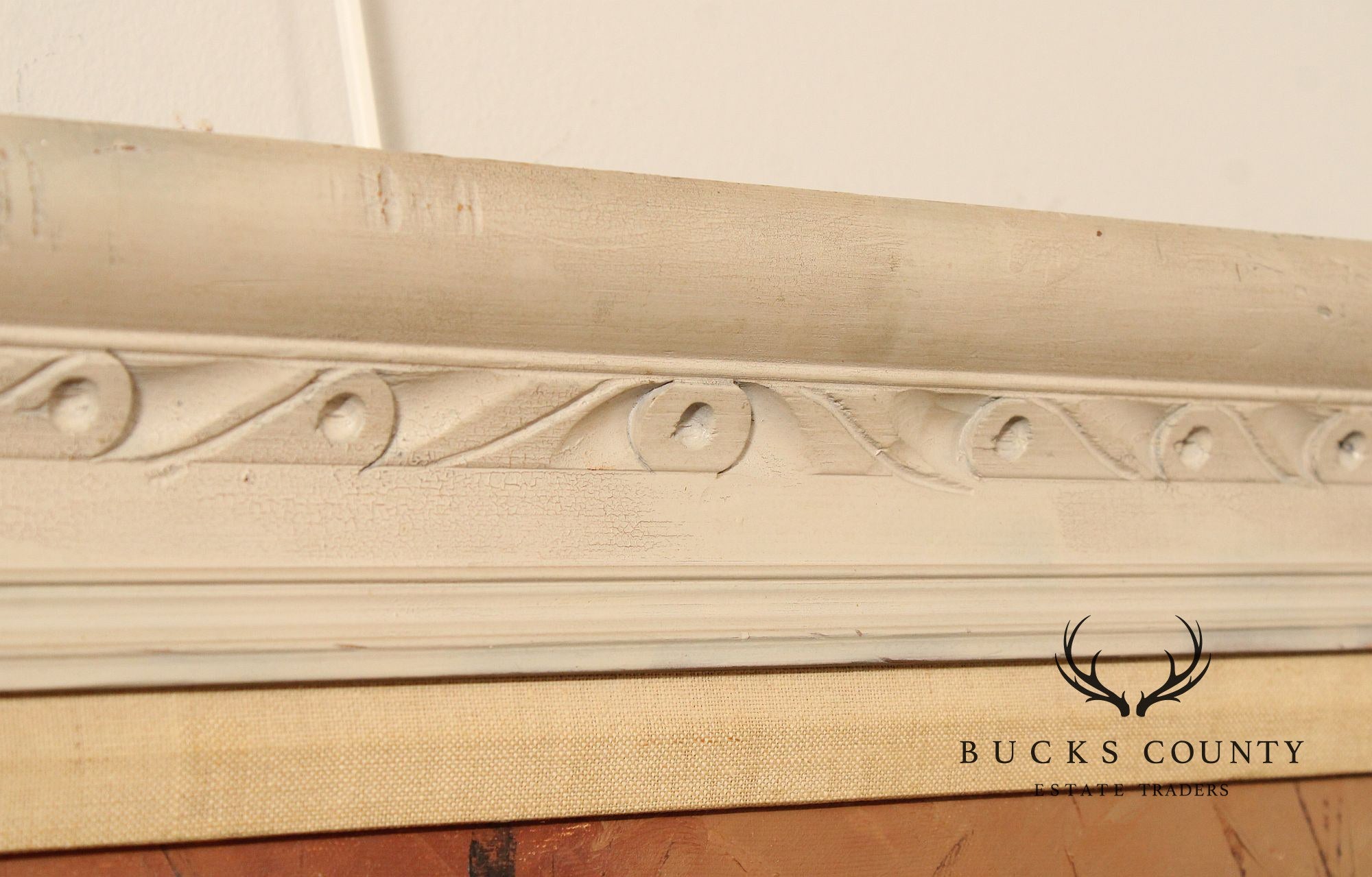 J. Sands Oil Painting, Winter Sunset