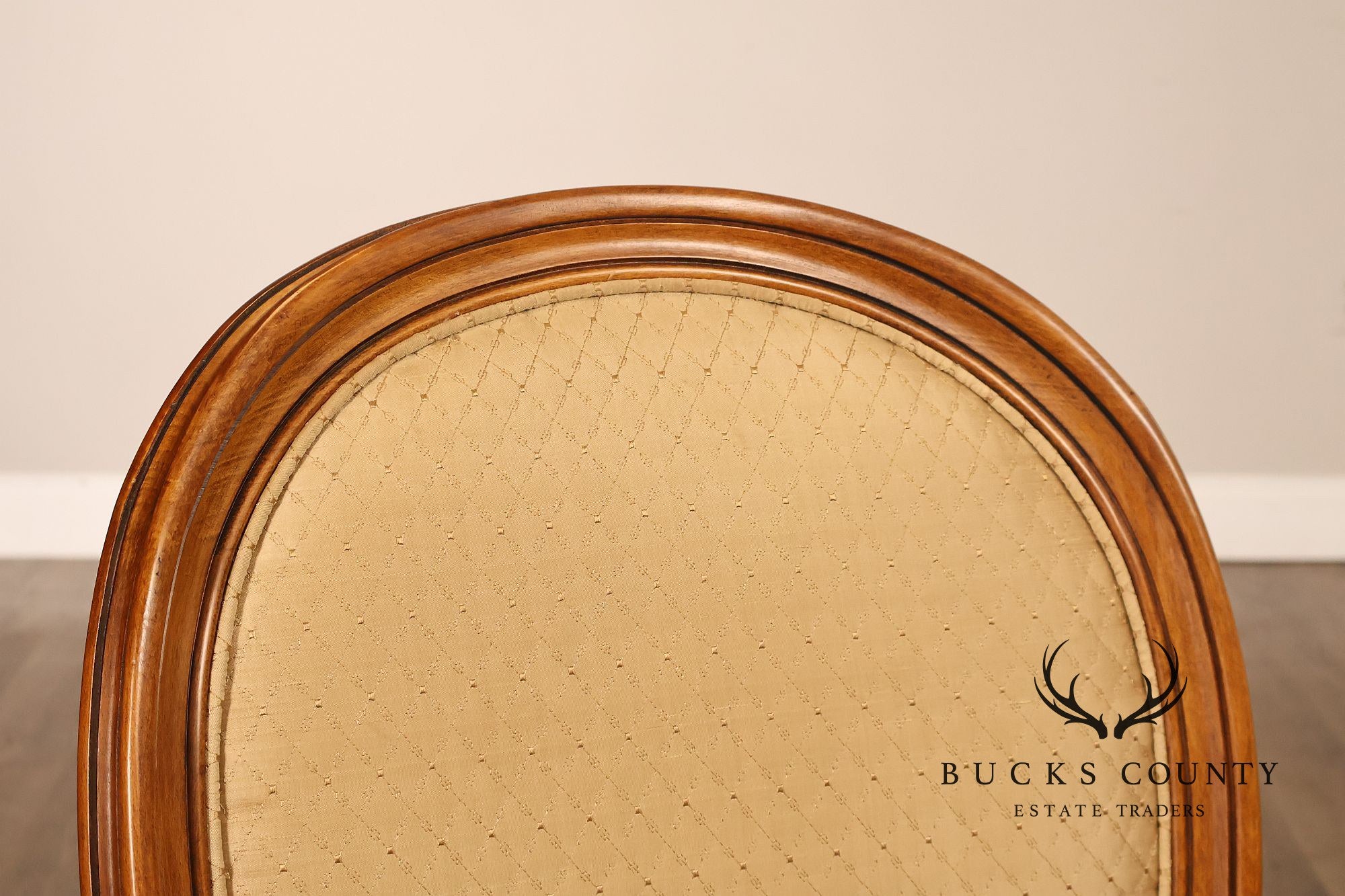 Stickley Louis XVI Directore Style Set Of Six Cherry Dining Chairs