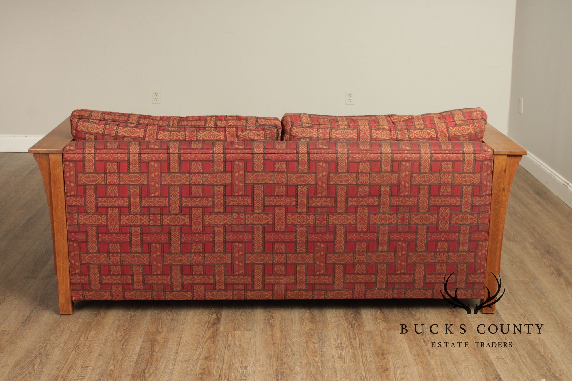 Stickley Mission Collection 'Fayetteville' Oak Frame Sleeper Sofa