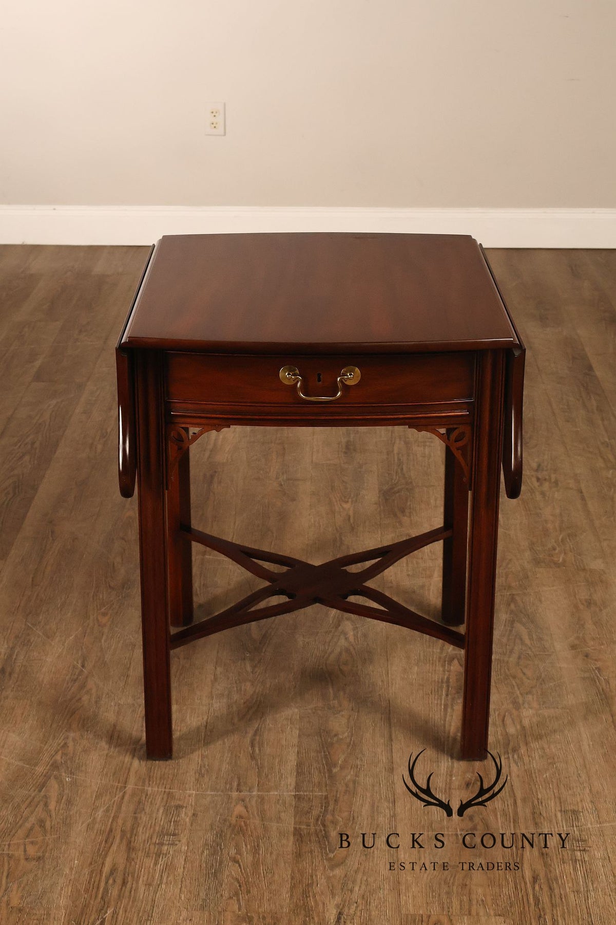 Henkel Harris SPNEA Mahogany Pembroke Table