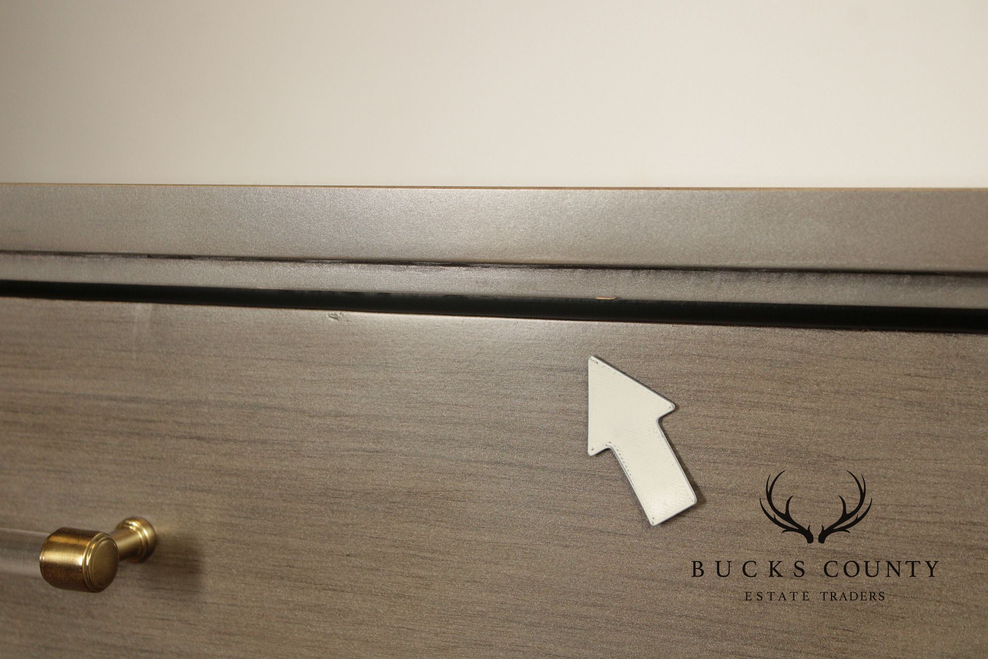 Stanley Furniture Mulholland Collection Gray Media Chest