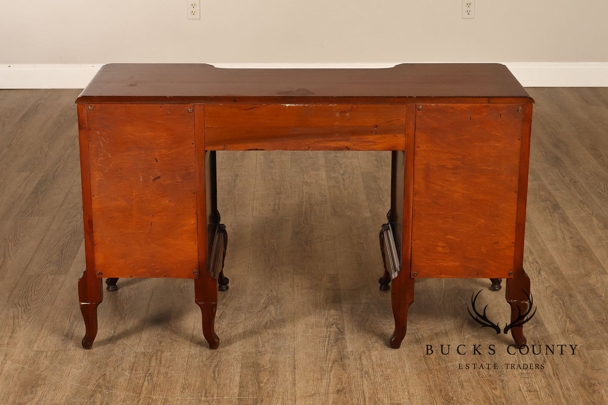 1940’s Flame Mahogany Writing Desk