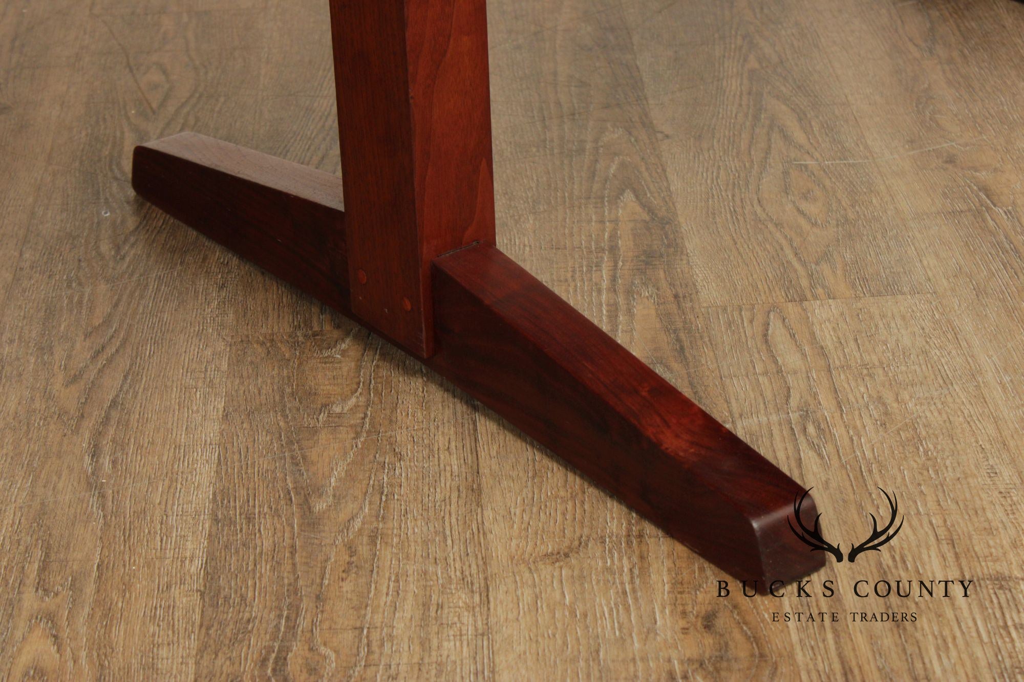 George Nakashima Walnut Trestle Trestle Dining Table Ca. 1962