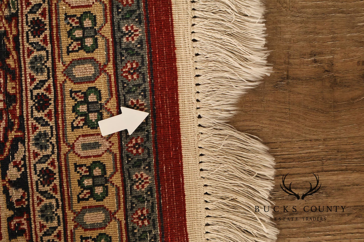Persian Style Hand Knotted Wool Area Rug