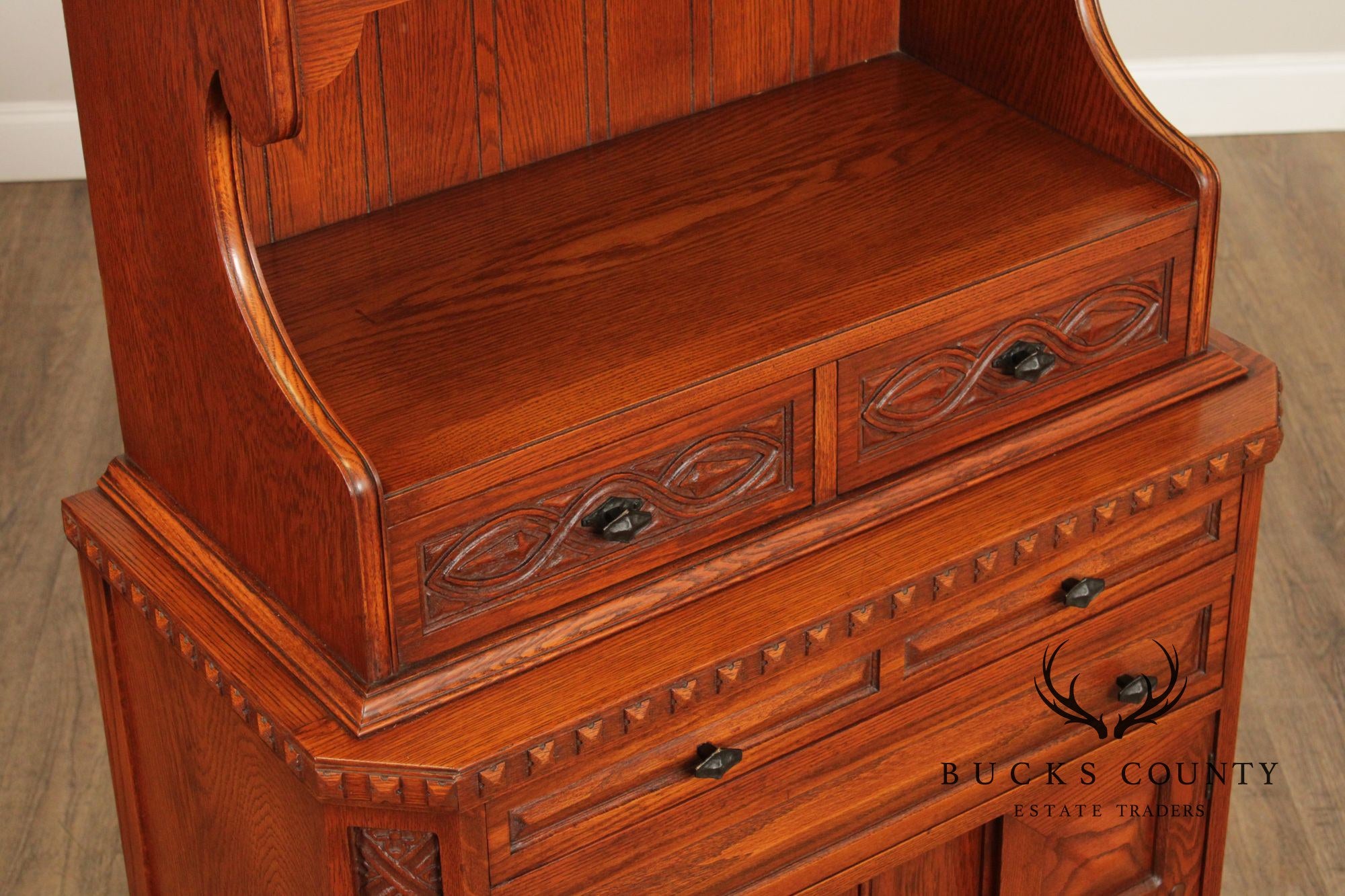 Romweber Viking Oak Buffet Cabinet
