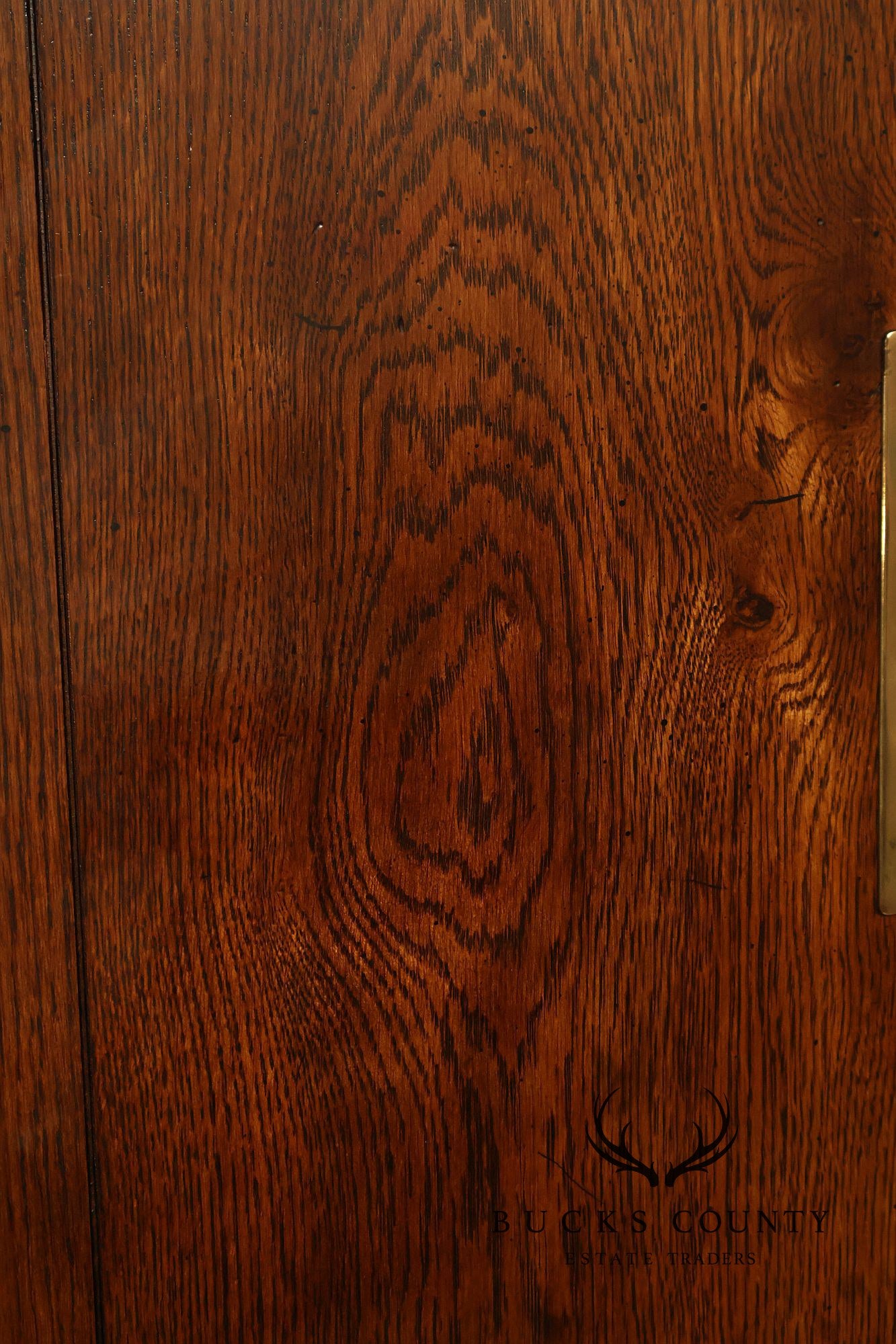 Henredon Scene One Campaign Style Bedroom Armoire Cabinet