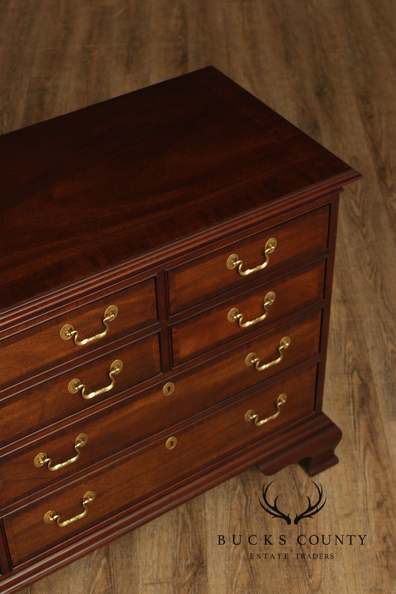 Councill Craftsmen Chippendale Style Mahogany Long Dresser