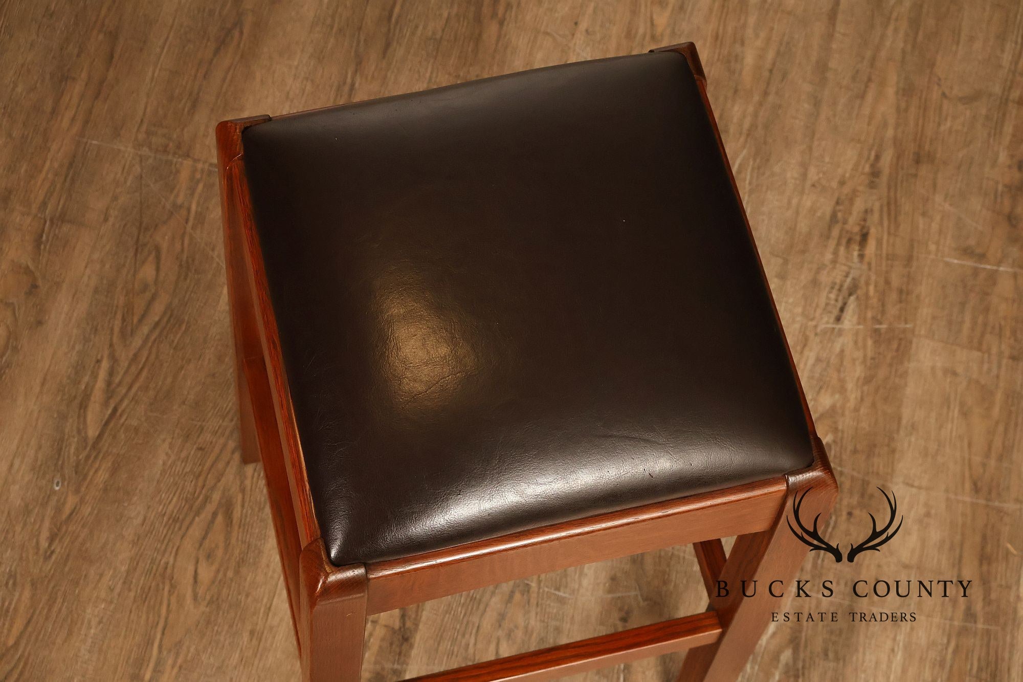 Stickley Mission Collection Oak Backless Stool