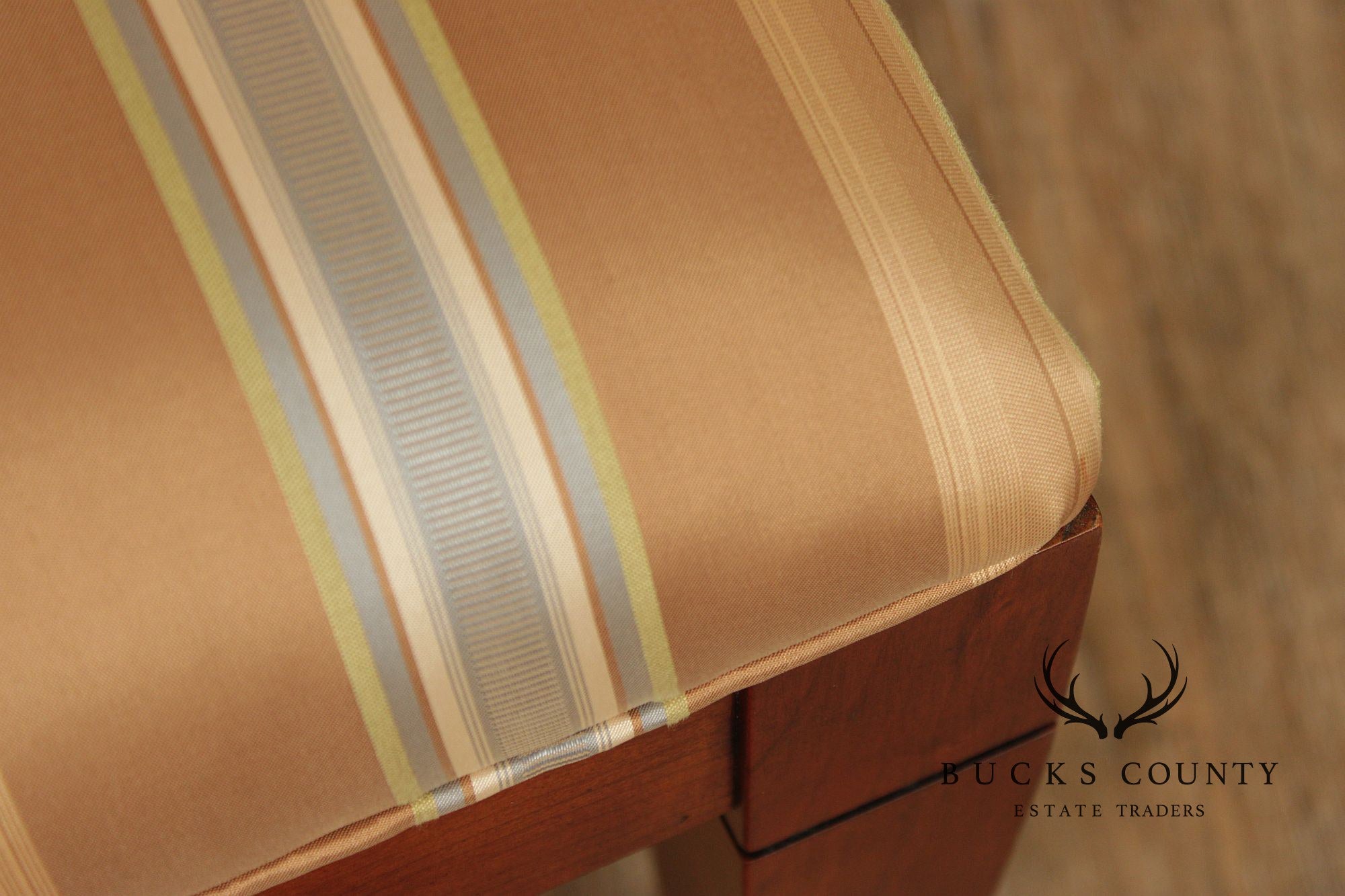 Harden Regency Style Set of Eight Cherry Dining Chairs