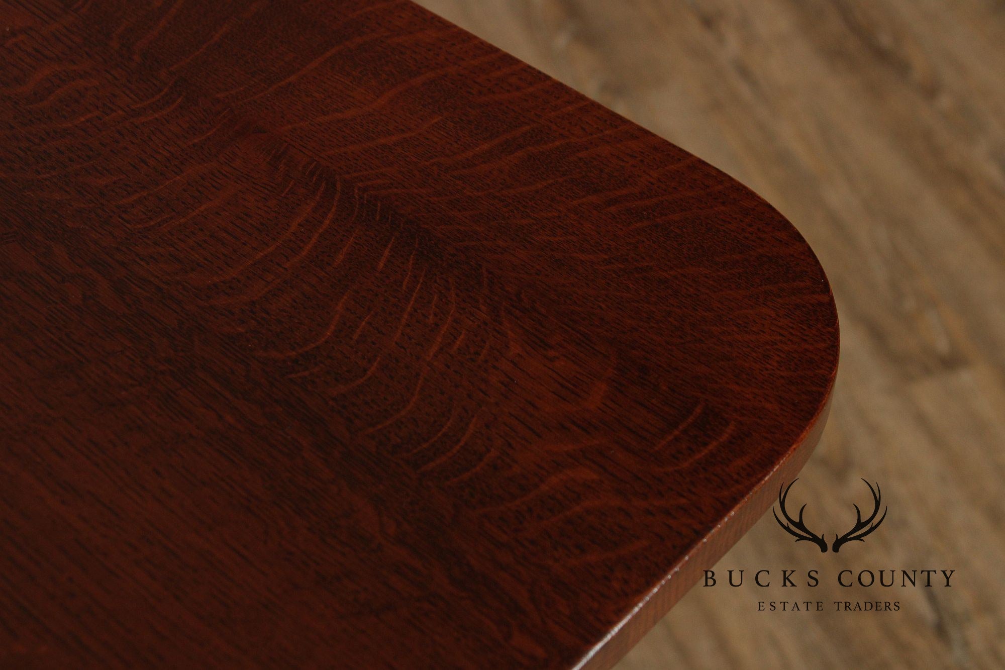 Stickley Mission Collection Arts & Crafts Pagoda Style Oak End Table