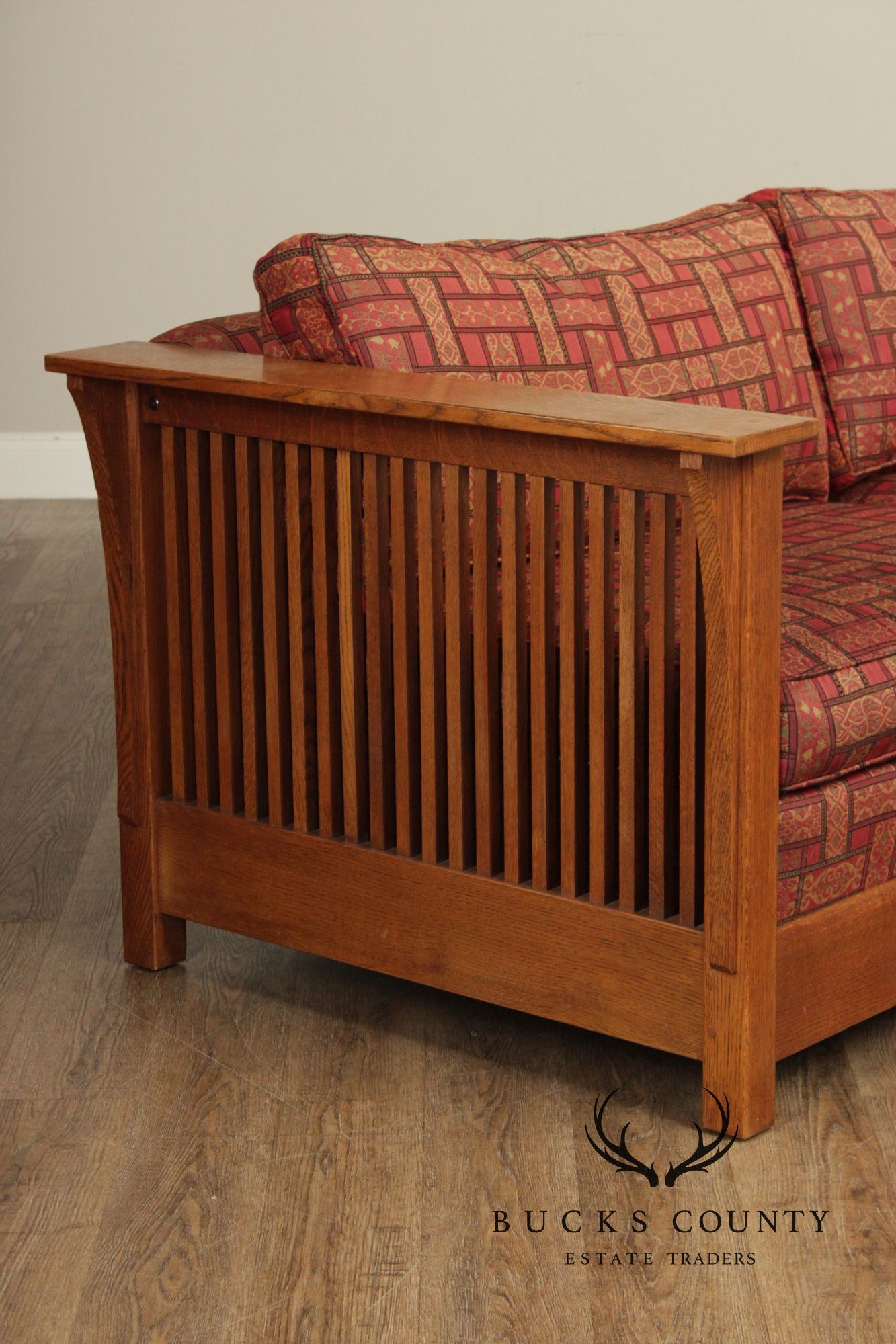 Stickley Mission Collection 'Fayetteville' Oak Frame Sleeper Sofa