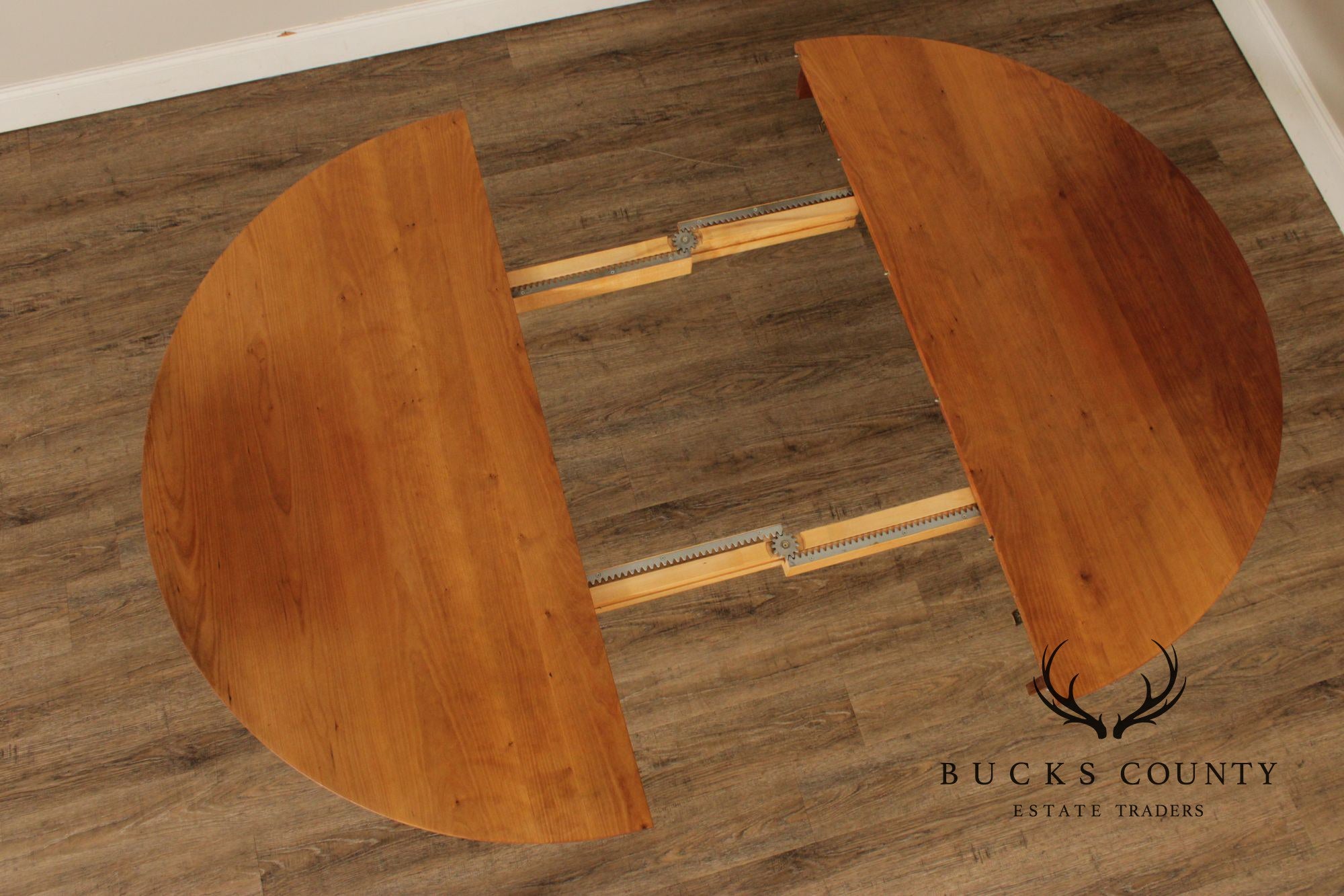 Thomas Moser Round Cherry Expandable Dining Table