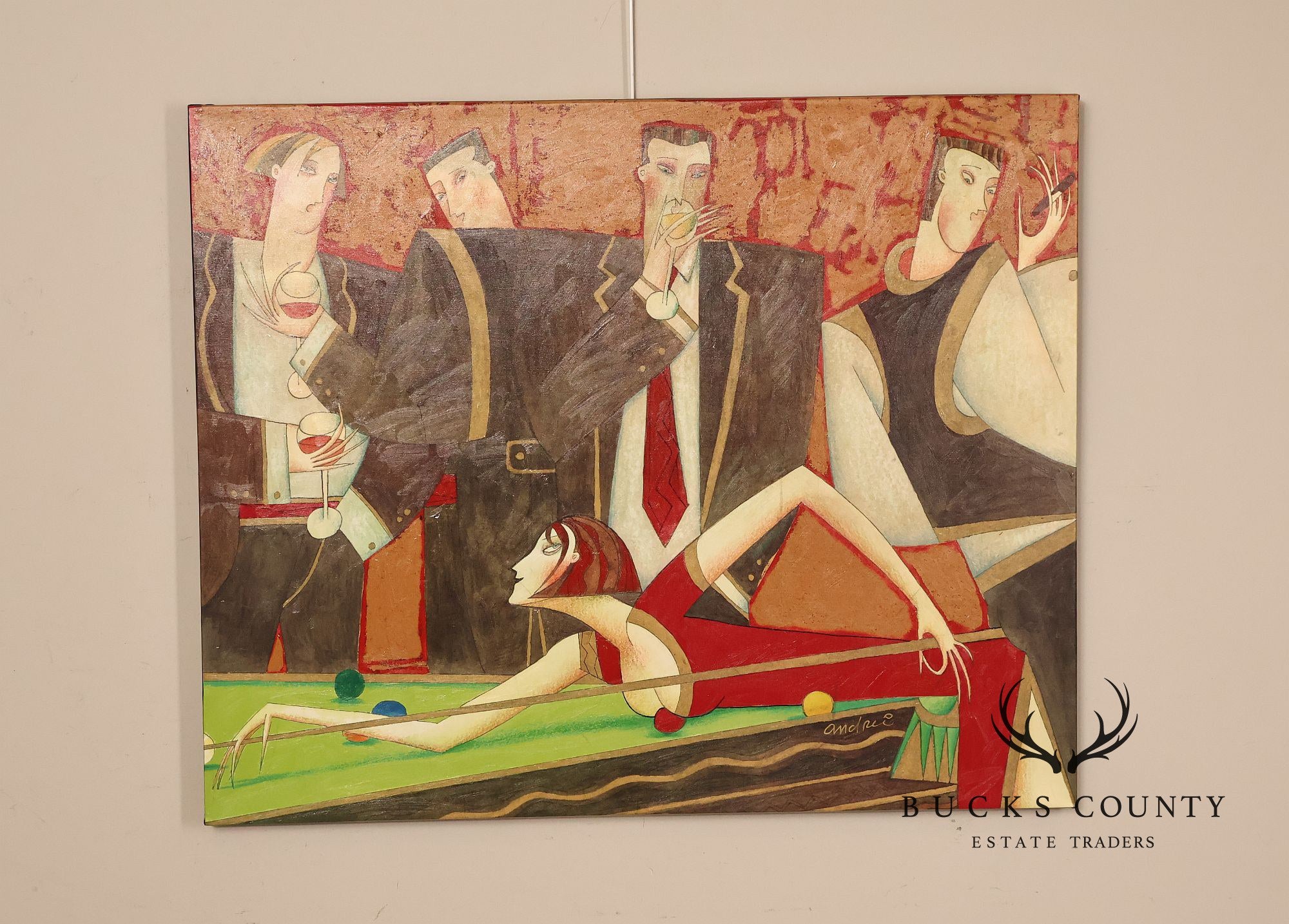 Andrei Protsouk Hand-Embellished Artist Proof Print, 'Scratch'