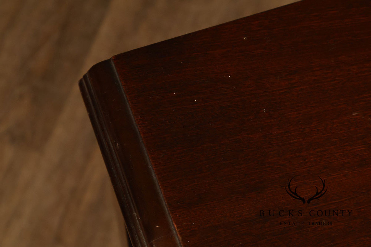 1940’s Flame Mahogany Writing Desk