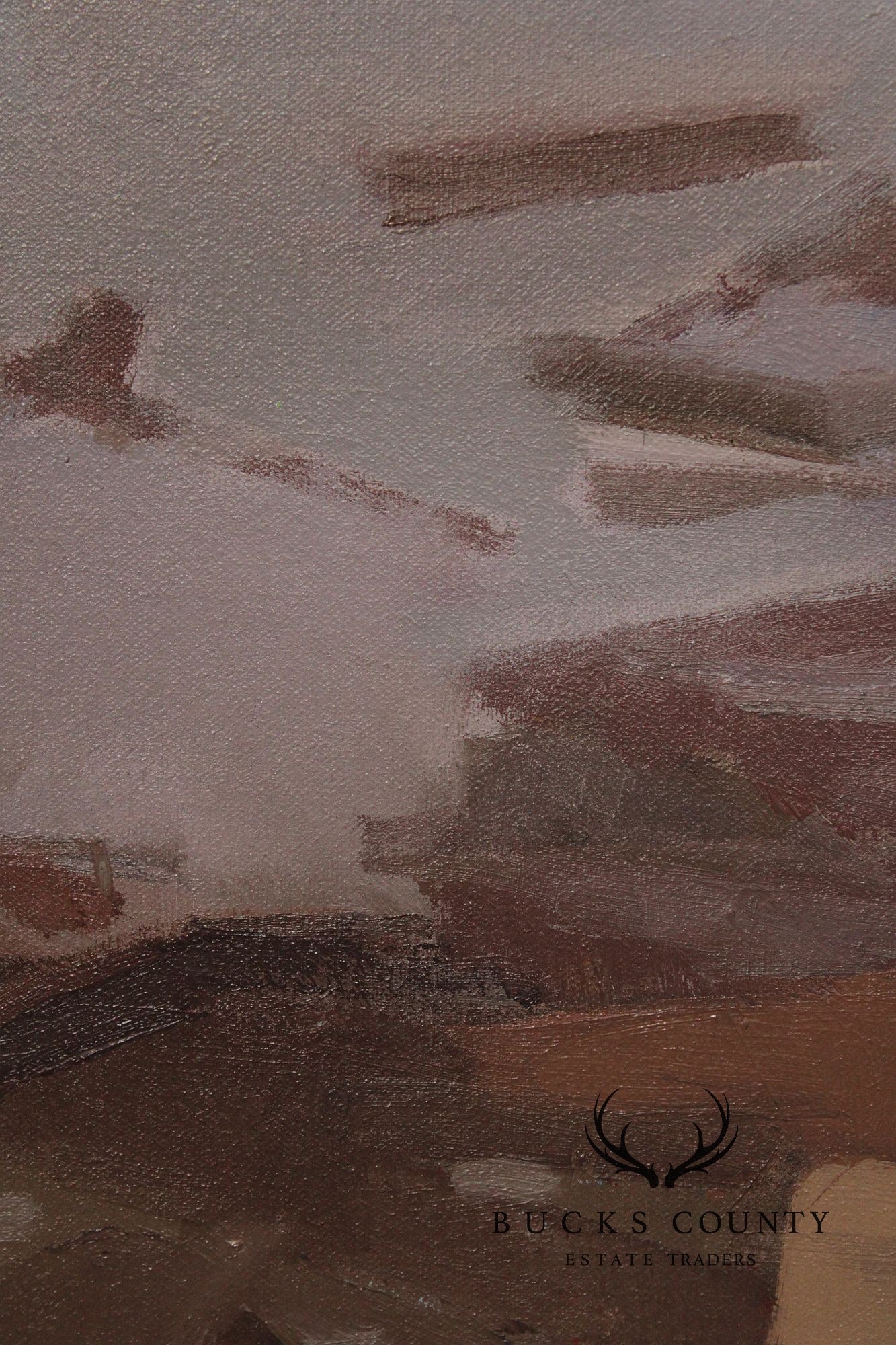 Tim Kennedy Oil on Canvas Portrait, 'Holly Reading'