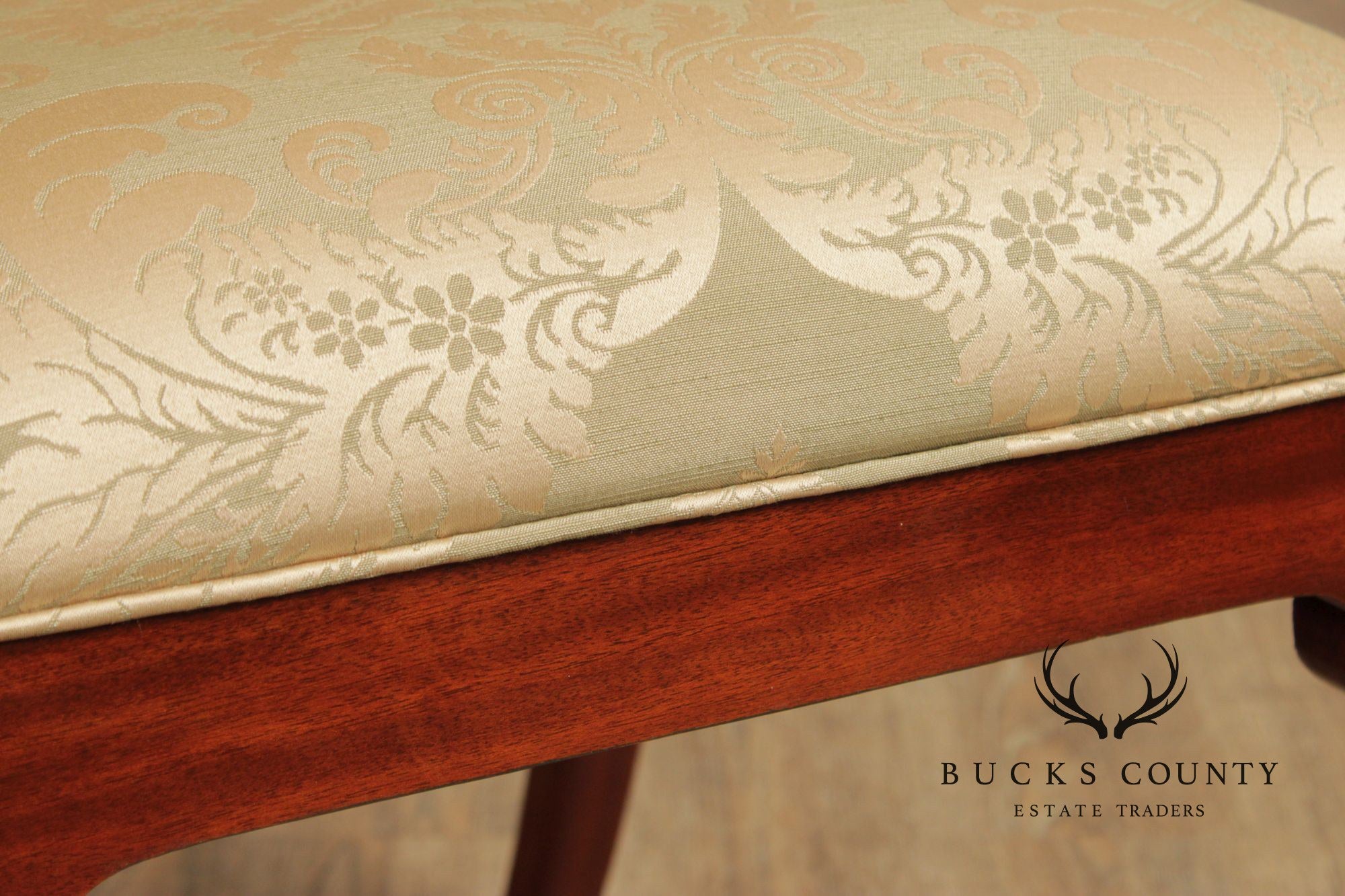 Ethan Allen 18th Century Mahogany Collection Set Of 8 Chippendale Style Dining Chairs