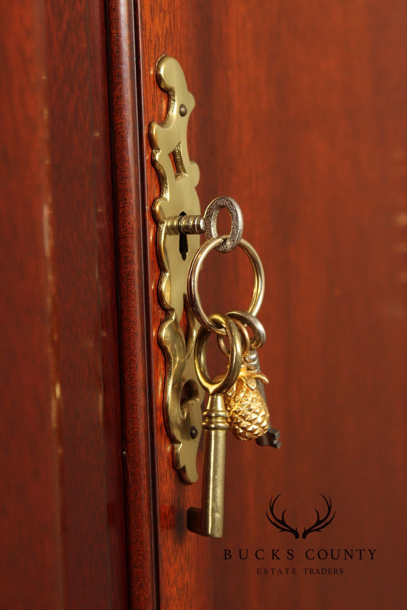 Kindel Winterthur Reproduction Mahogany Secretary Desk