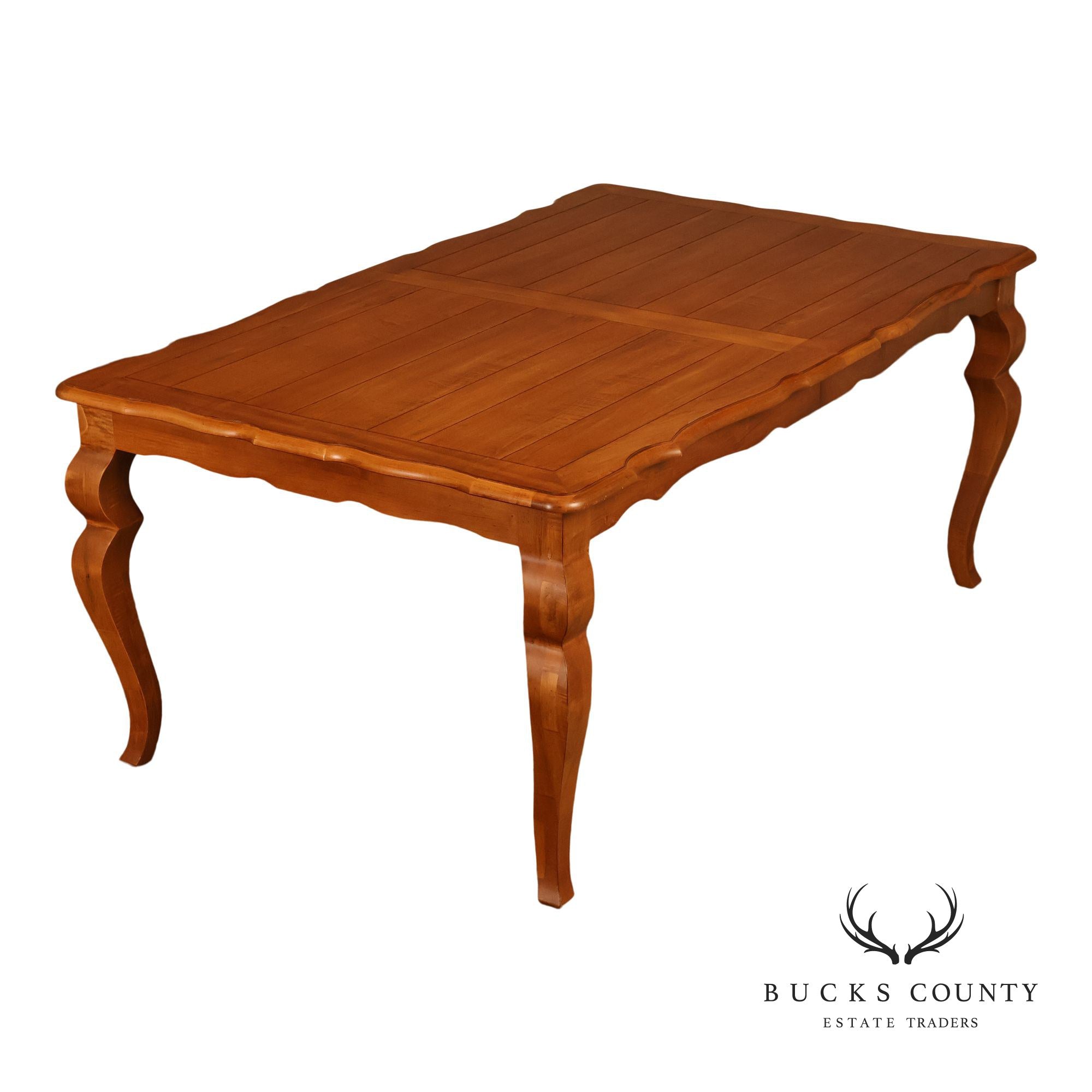 Ethan Allen 'Legacy' French Country Style Expandable Dining Table