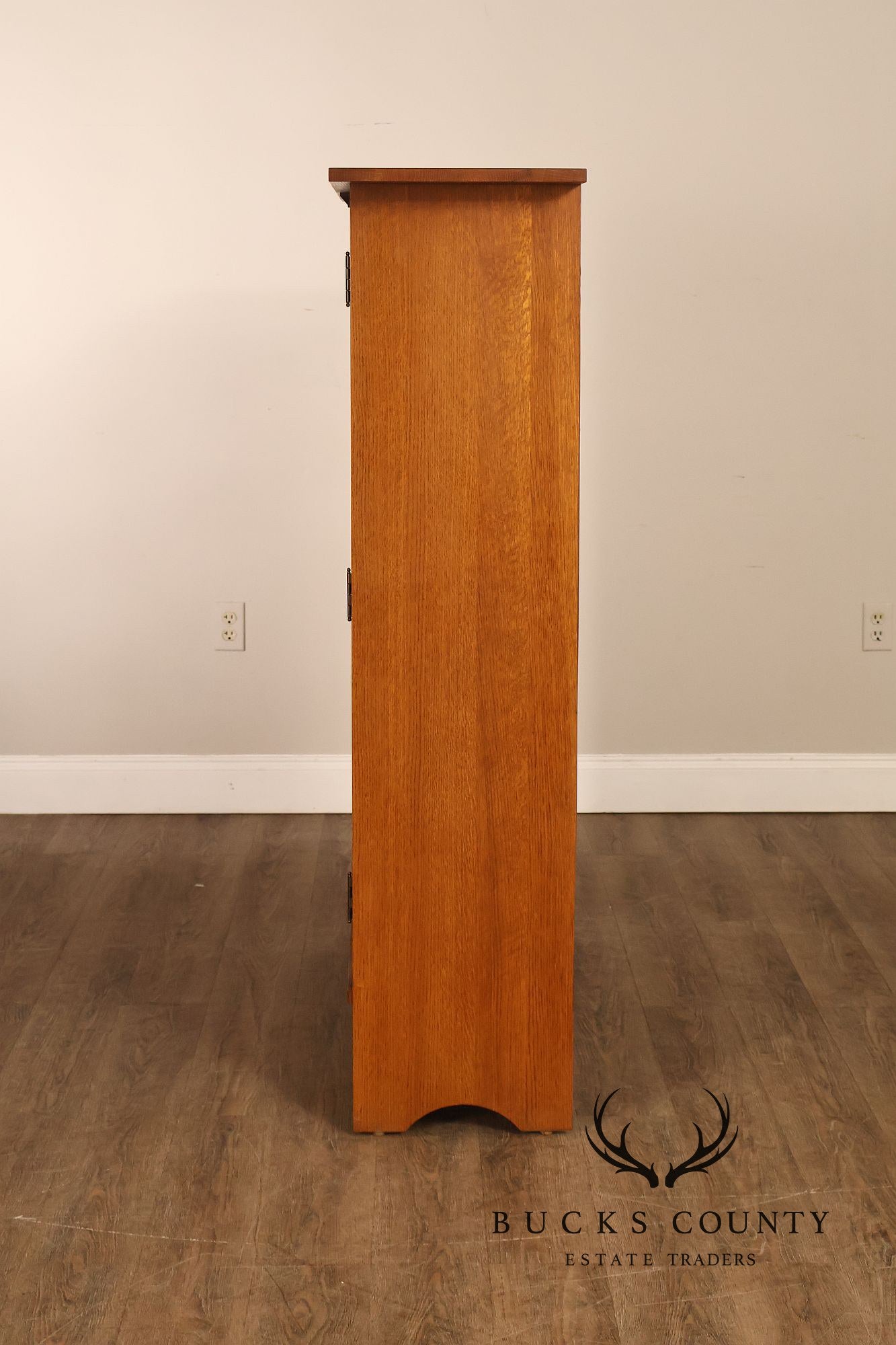 Stickley Harvey Ellis Mission Oak Inlay Bookcase