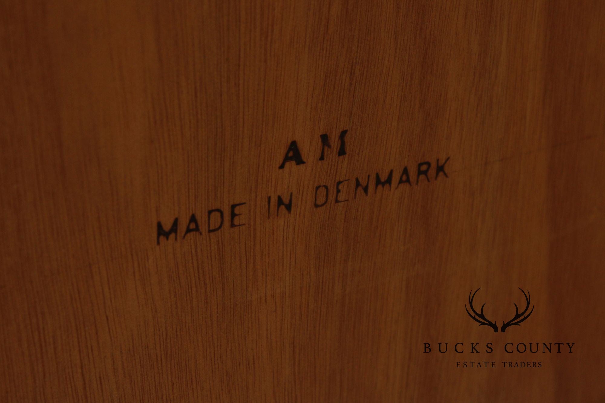 AM Mobler 1960s Danish Modern Teak Refectory Dining Table