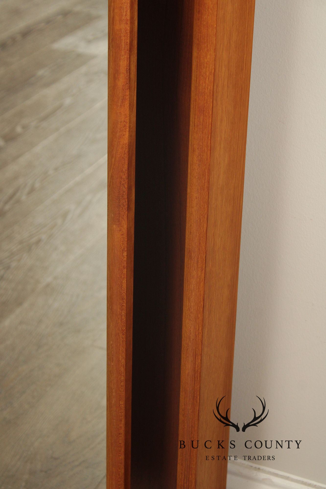 Pedersen & Hansen Mid-Century Modern Illuminated Teak Wall Mirror