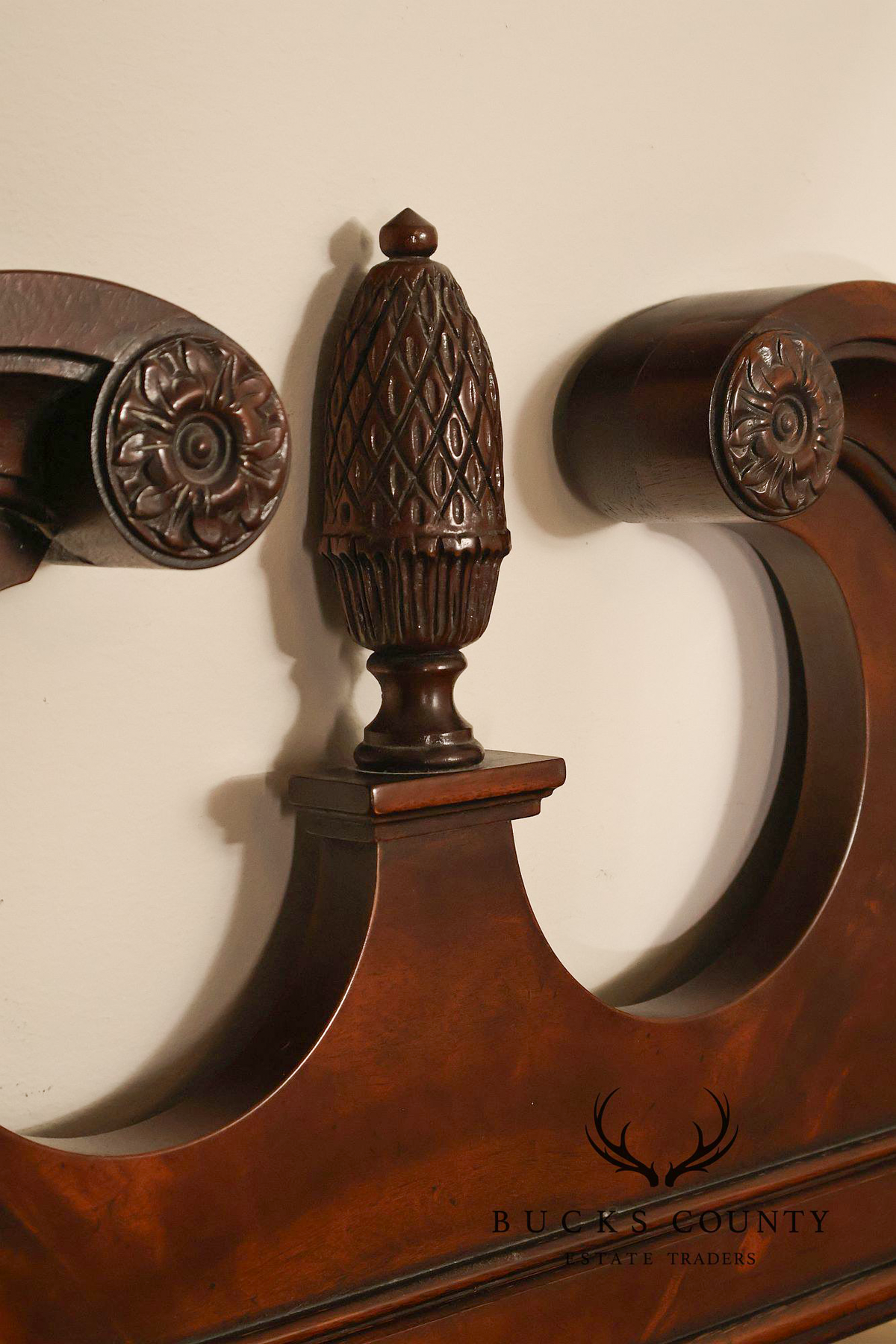Drexel Heritage Chippendale Style Mahogany Wall Mirror