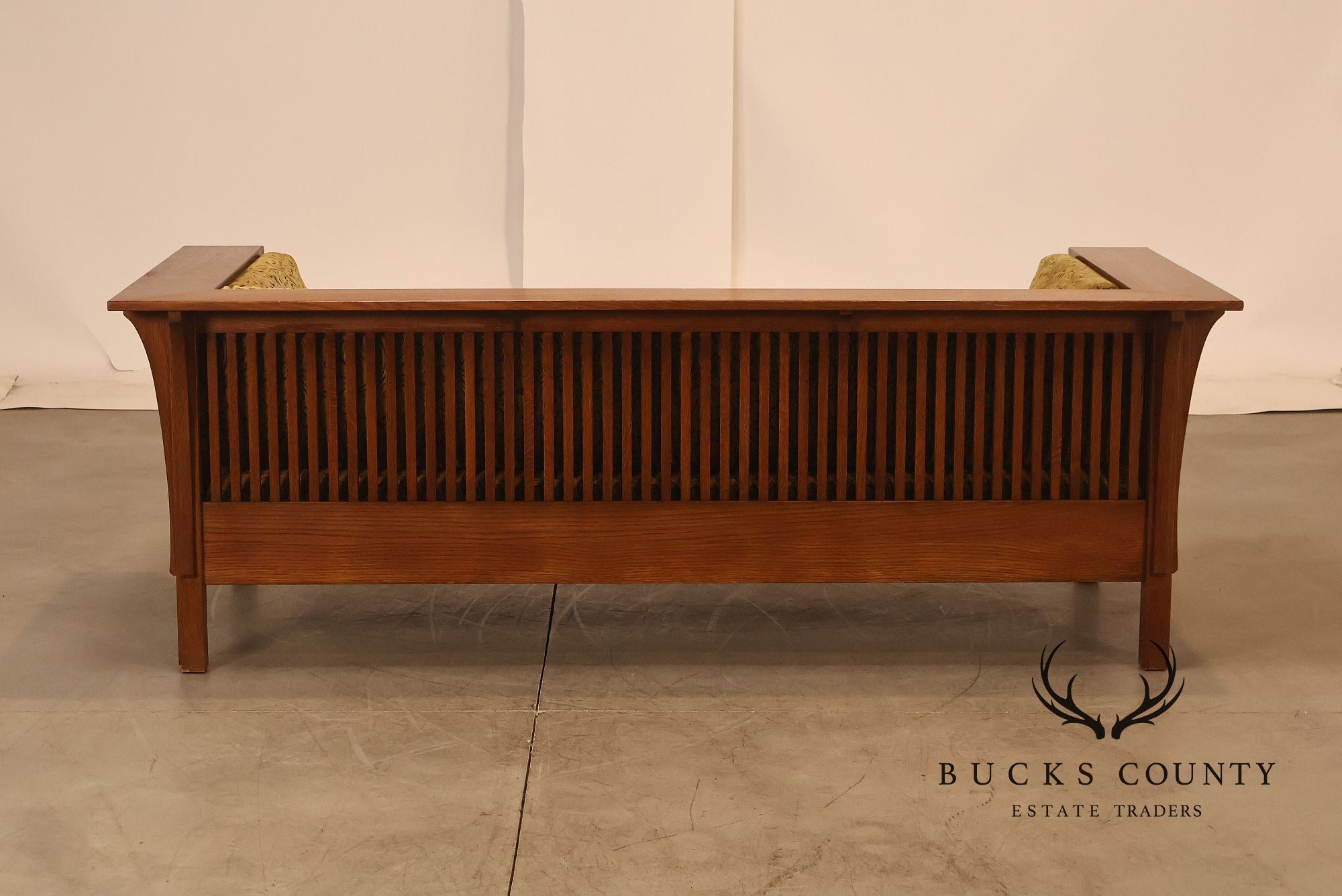Stickley Mission Collection Oak Prairie Settle