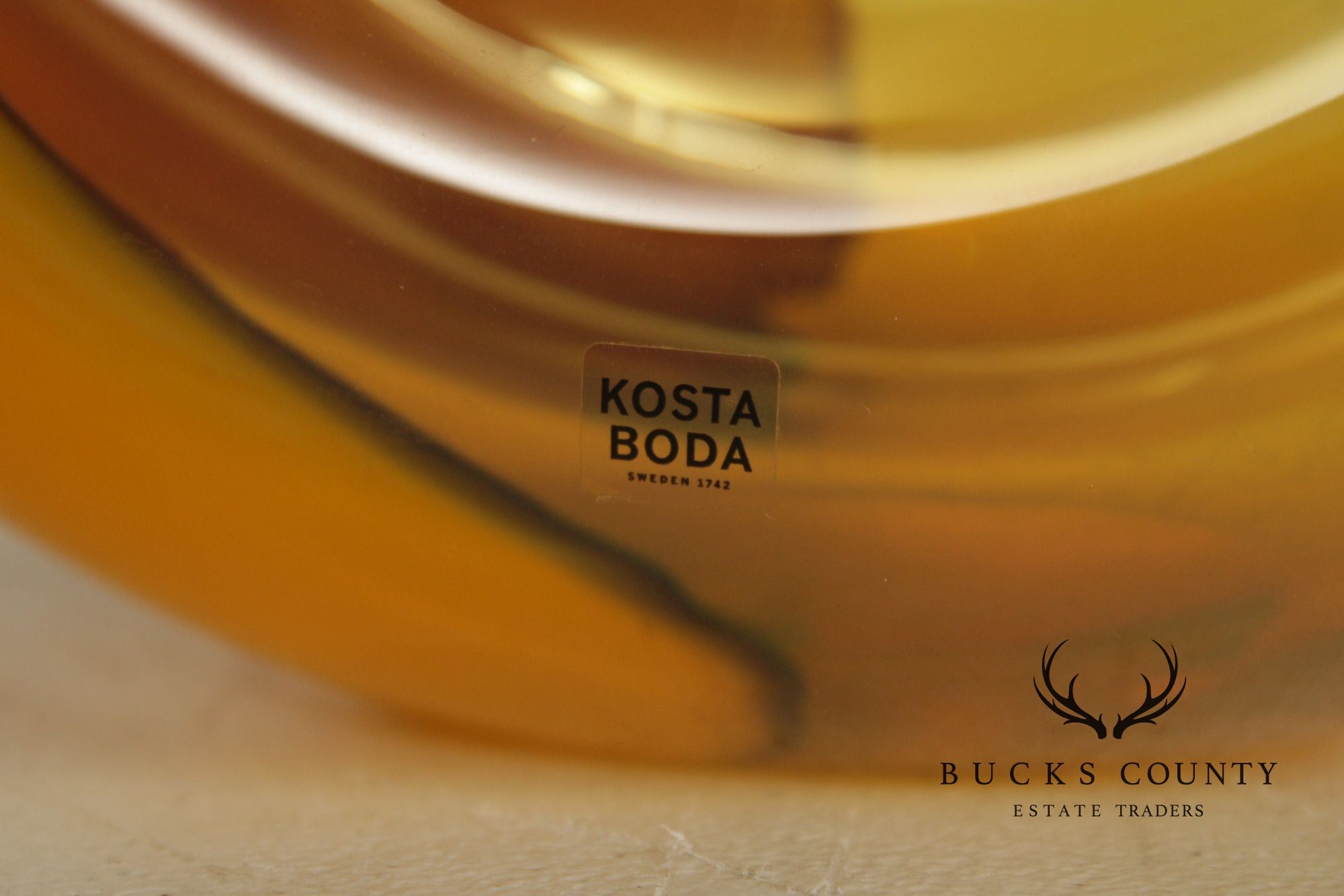 Kosta Boda 'Bali' Blown Glass Vase