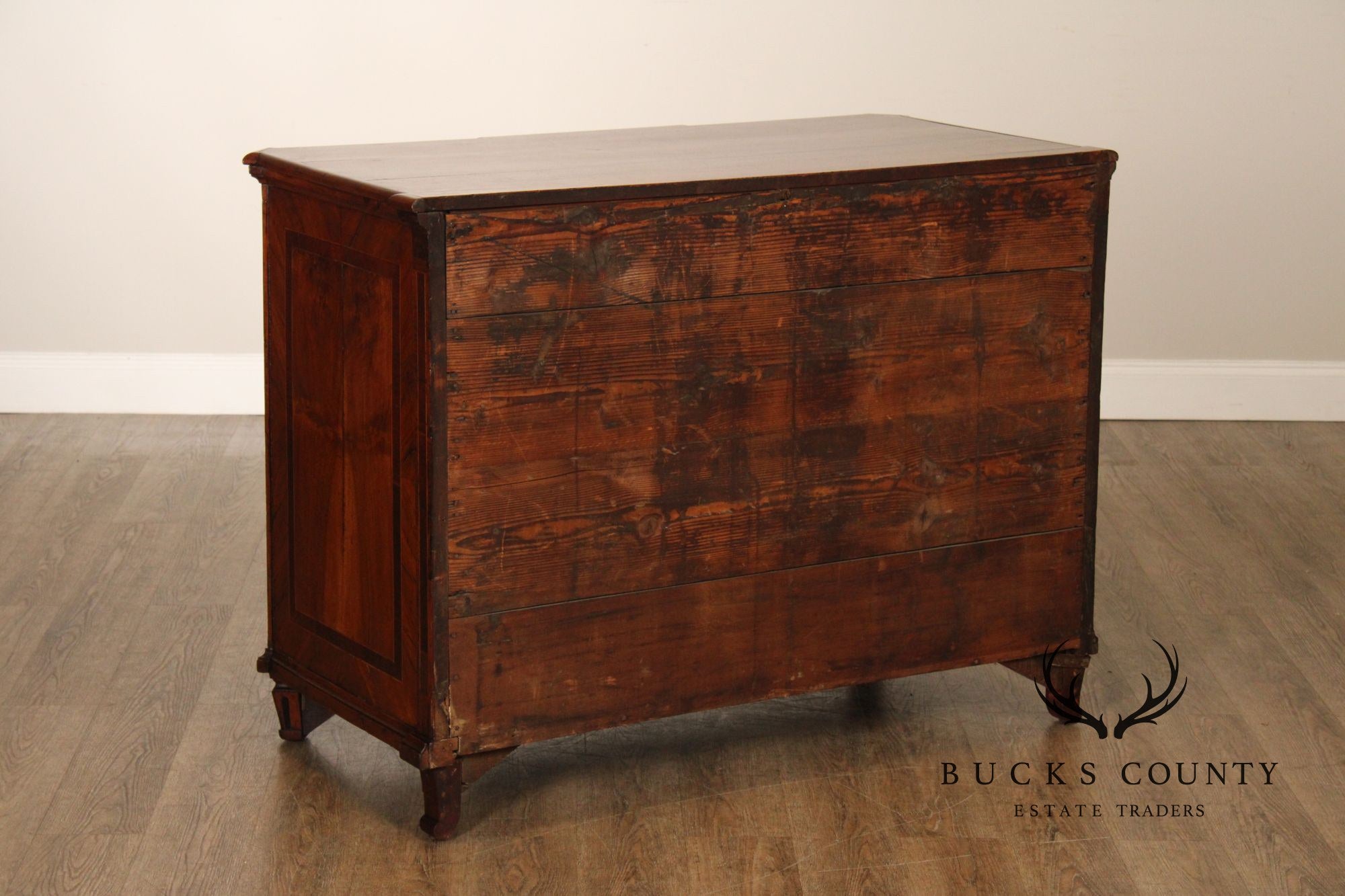 Antique Louis XVI Walnut Chest of Drawers