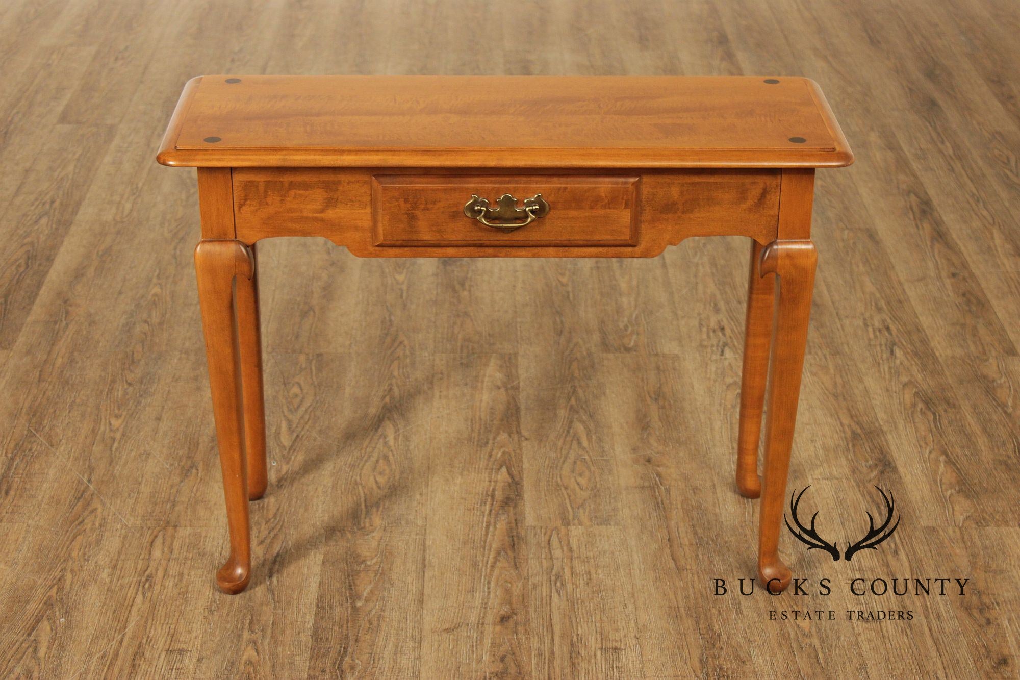 Ethan Allen 1776 Collection Maple Console Table