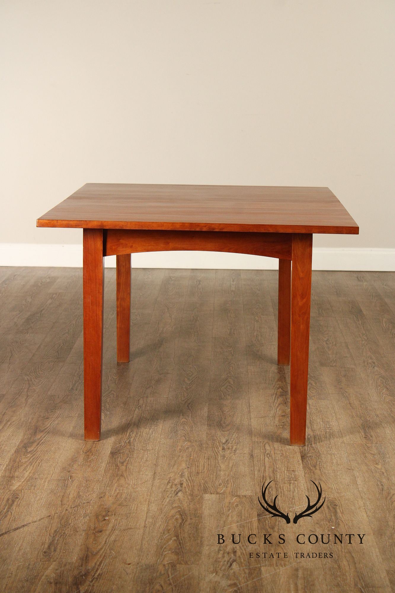 Vermont Furniture Cherry Extension Dining Table With Two Leaves
