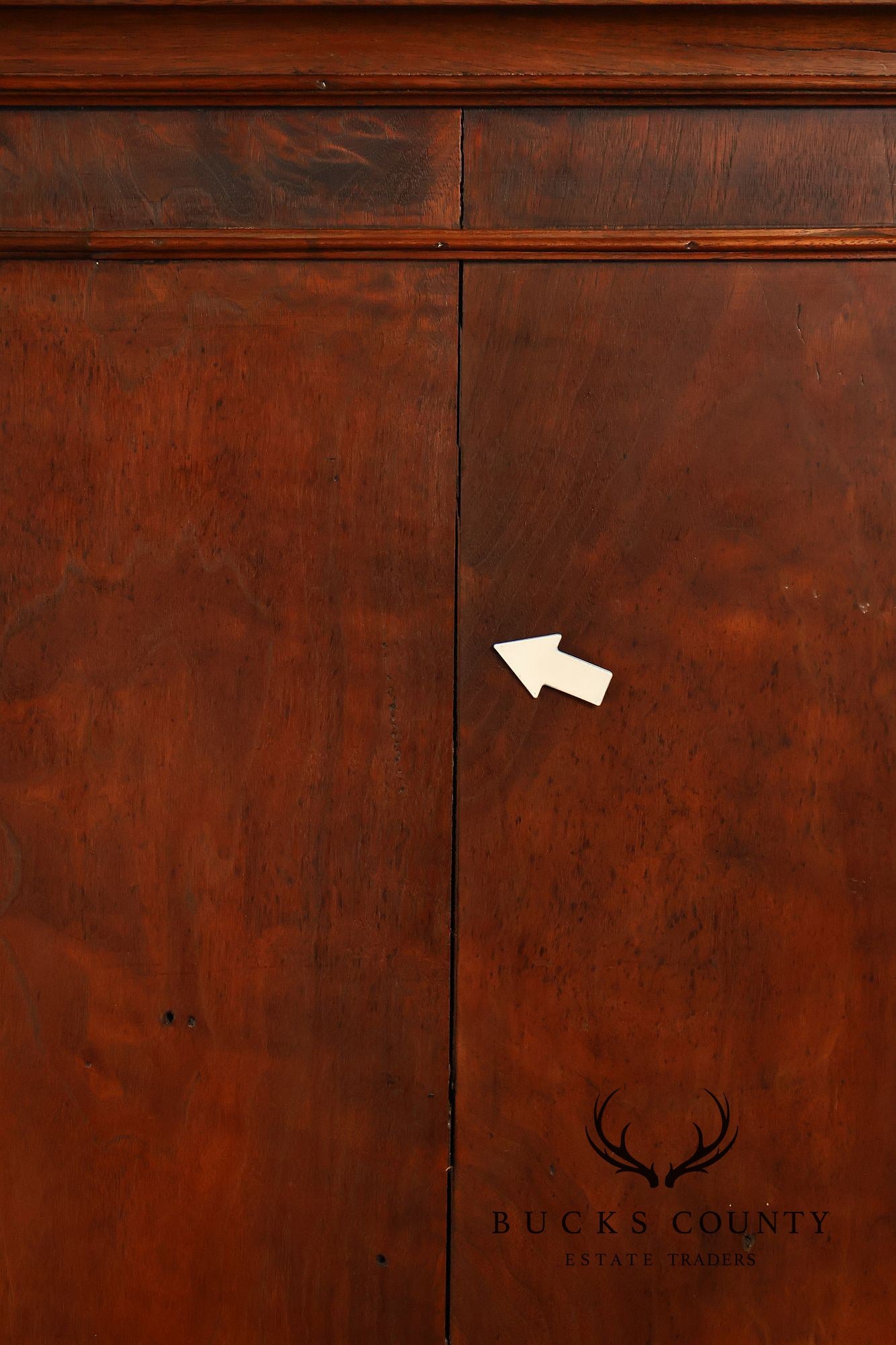 Antique 18th Century American Walnut Tall Chest Of Drawers