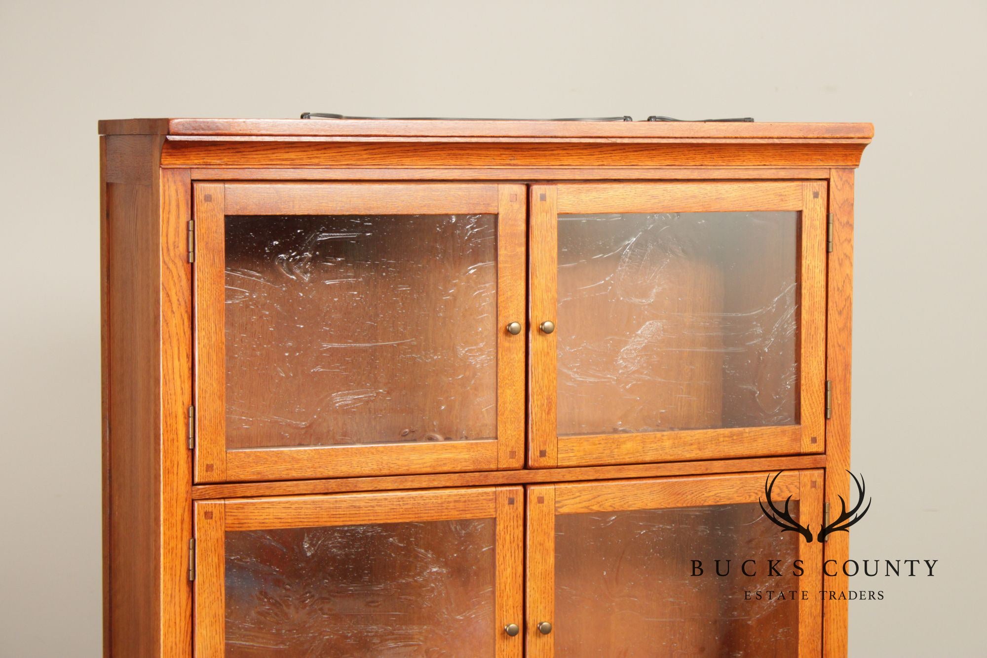 LEXINGTON BOB TIMBERLAKE ARTS AND CRAFTS COLLECTION OAK BOOKCASE DISPLAY CABINET