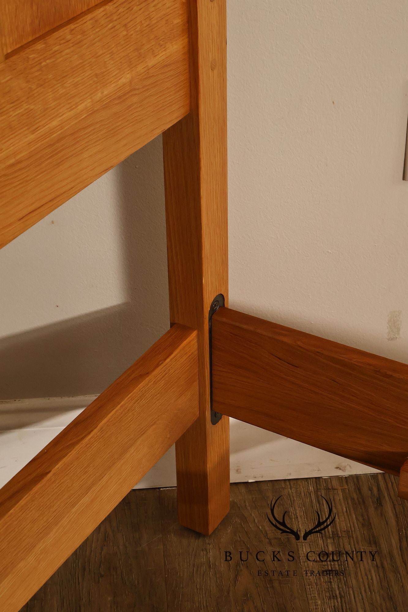 Stickley Mission Collection Oak Queen Panel Bed