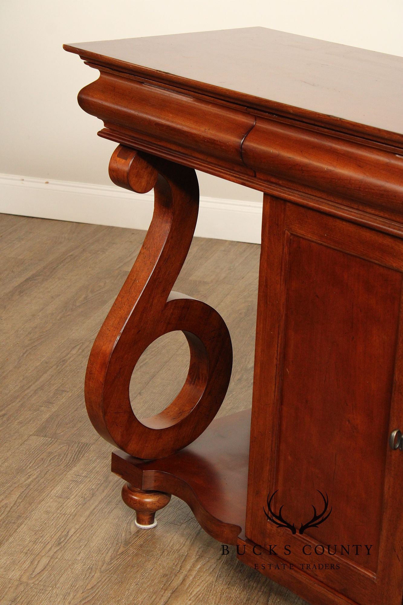 Empire Style Cherry Sideboard Cabinet