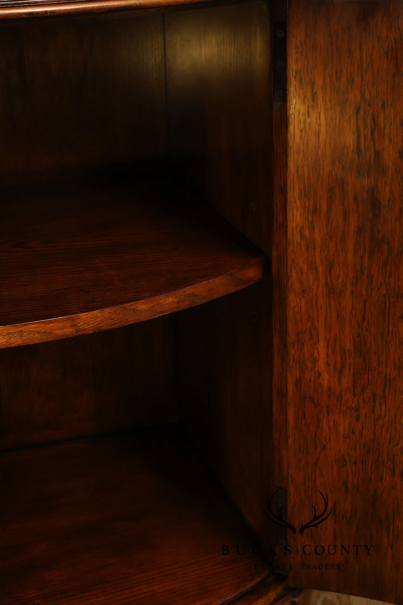 Theodore Alexander Demilune Console Cabinet
