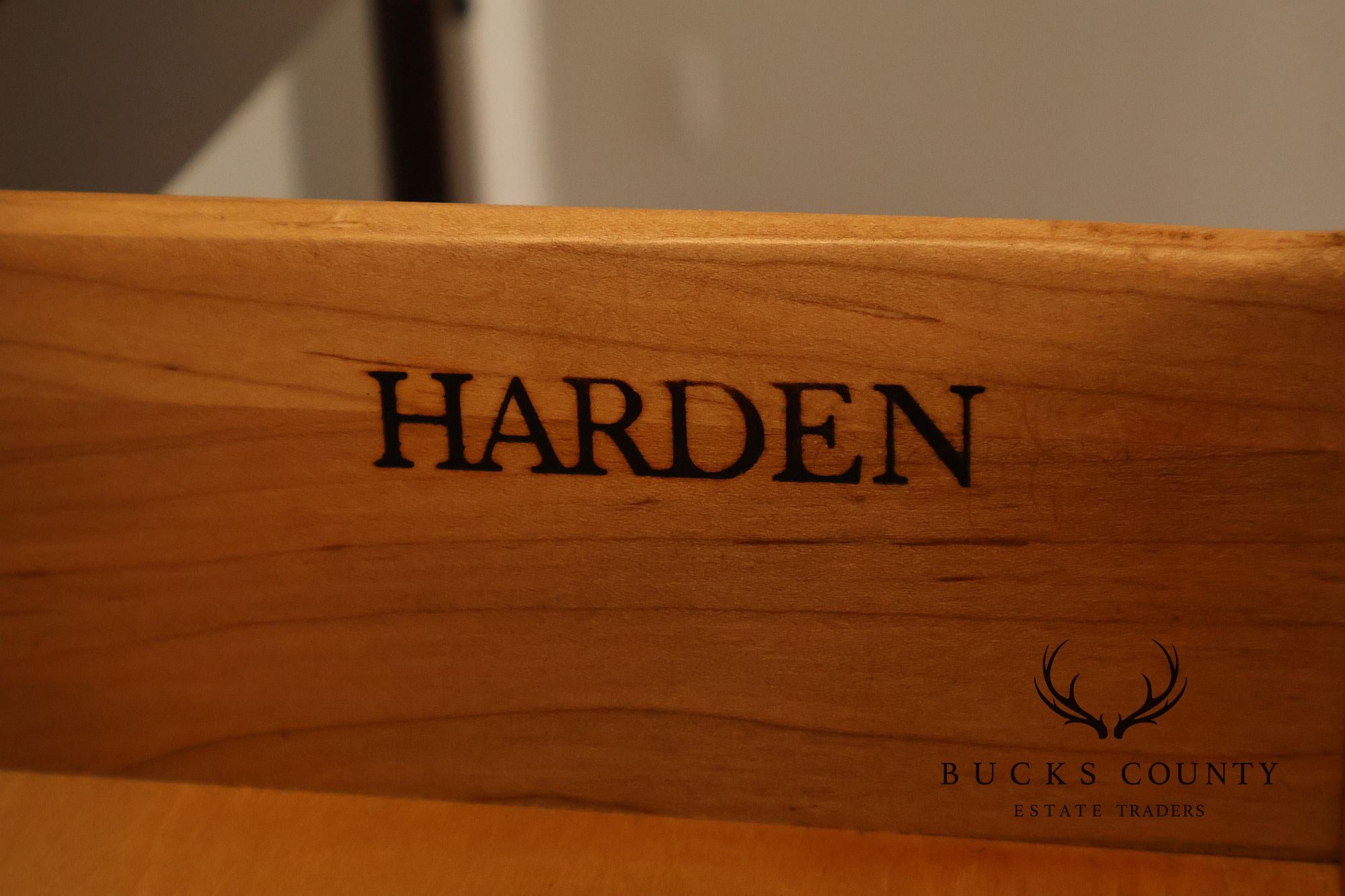 Harden Contemporary Cherry Lighted Sideboard Credenza Cabinet