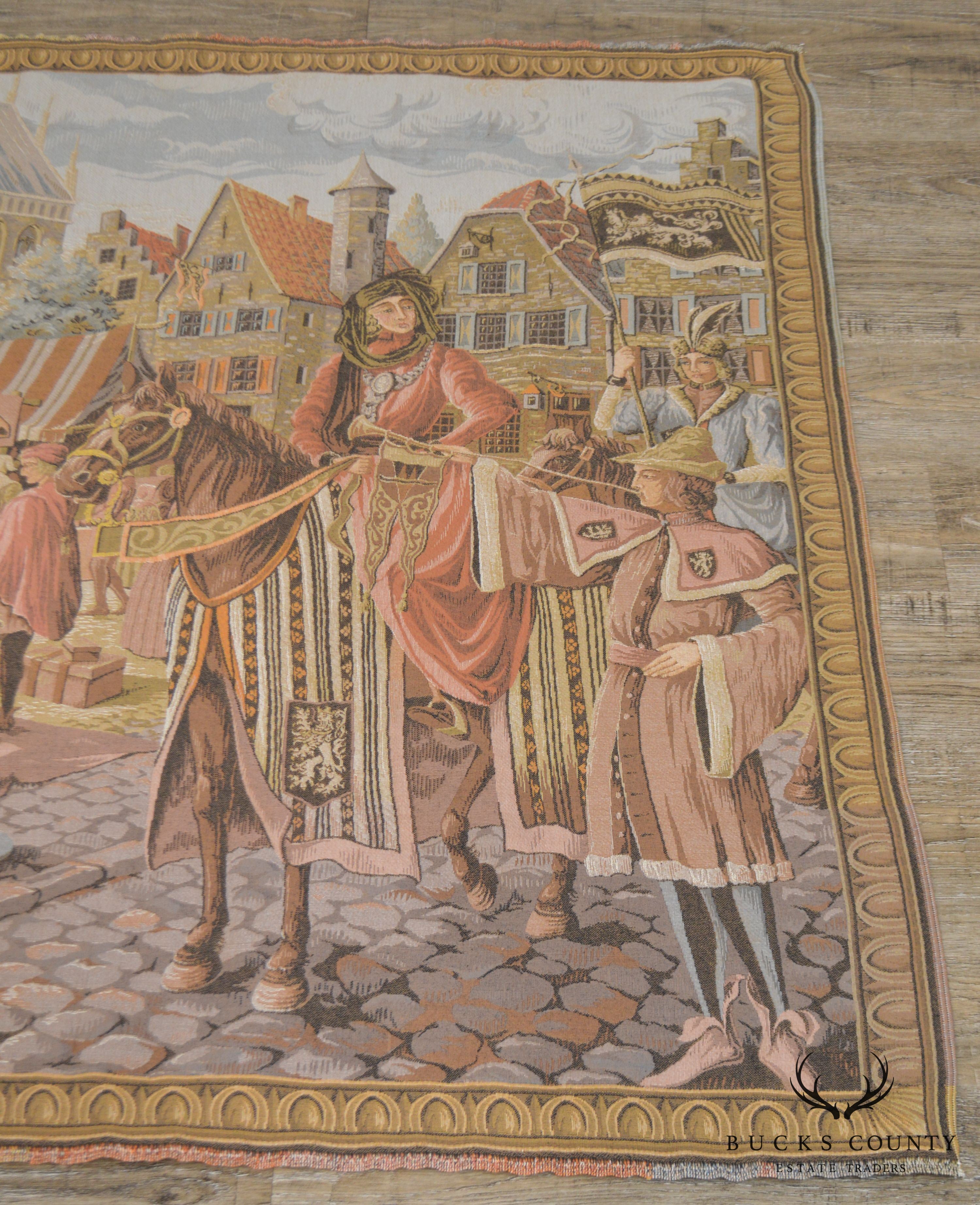 High Quality Belgium Wall Tapestry Large 4'x8'